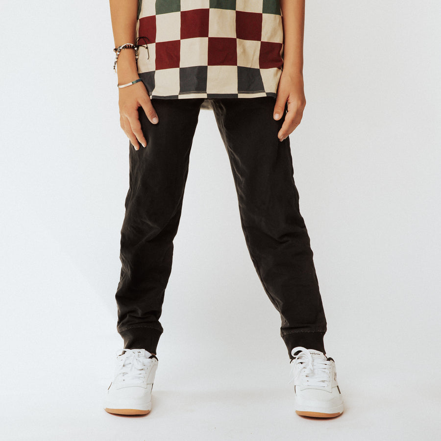 Essentials Relaxed Fit Kids Joggers - 'Phantom Relaxed'