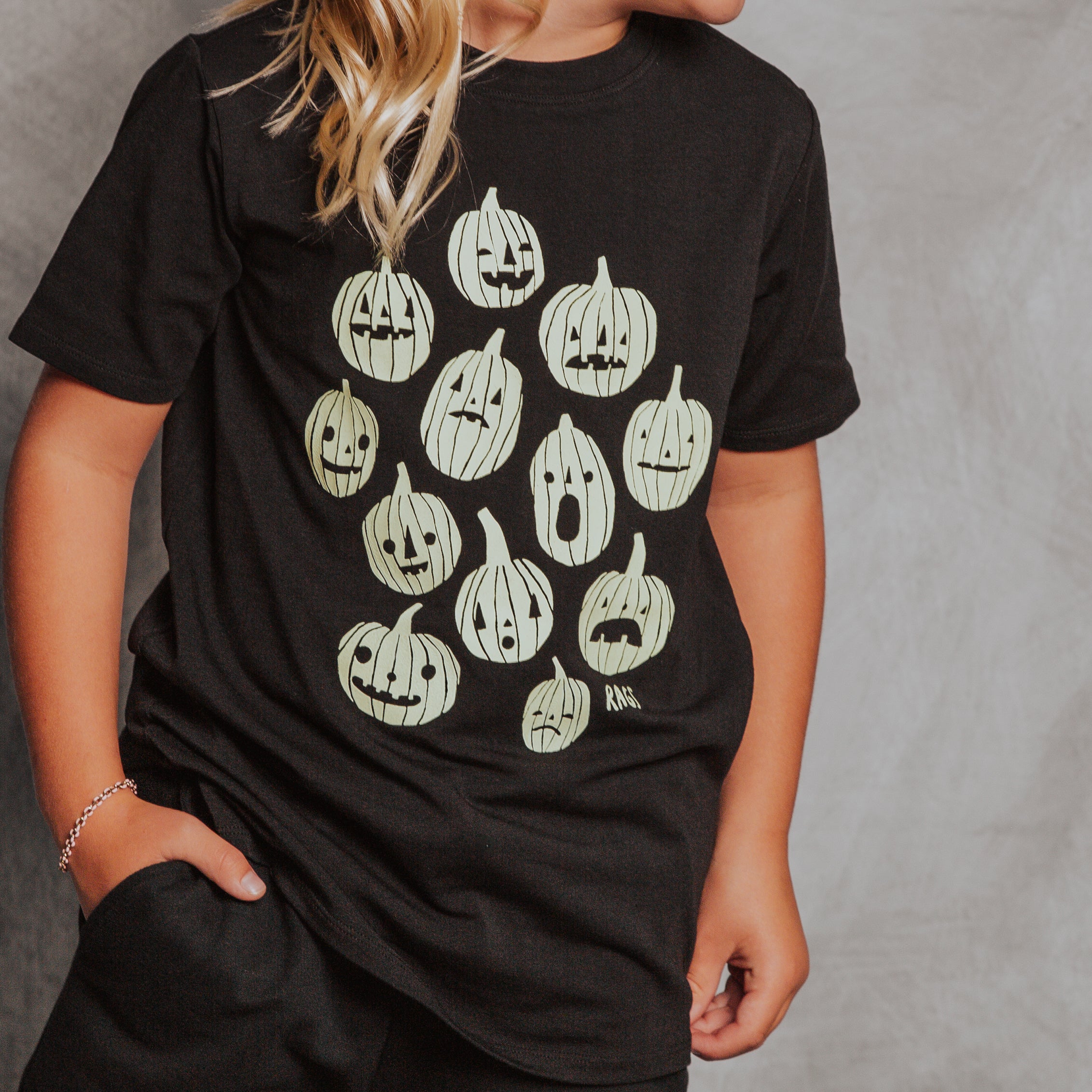 Short Sleeve Tee  - 'Pumpkins'