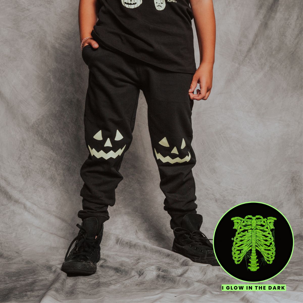 Relaxed Fit Joggers - 'Pumpkins'