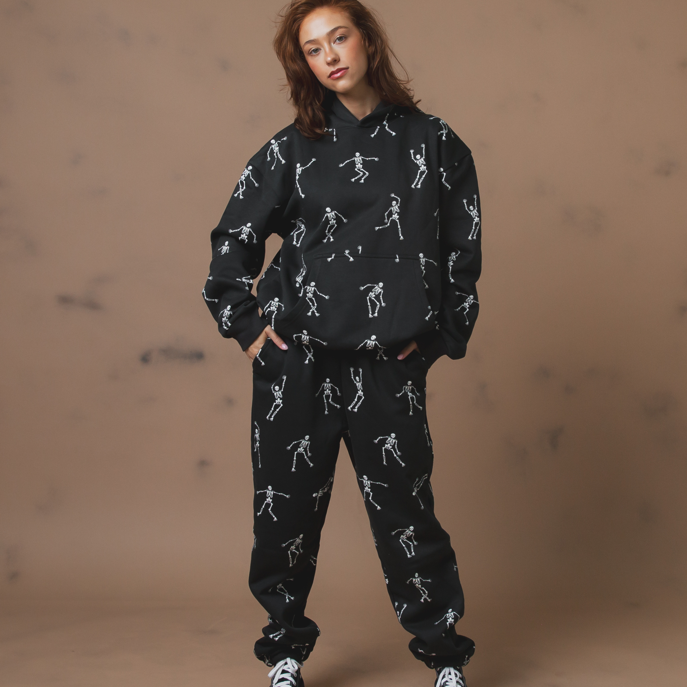 Adult Unisex Joggers - All Over Skelly