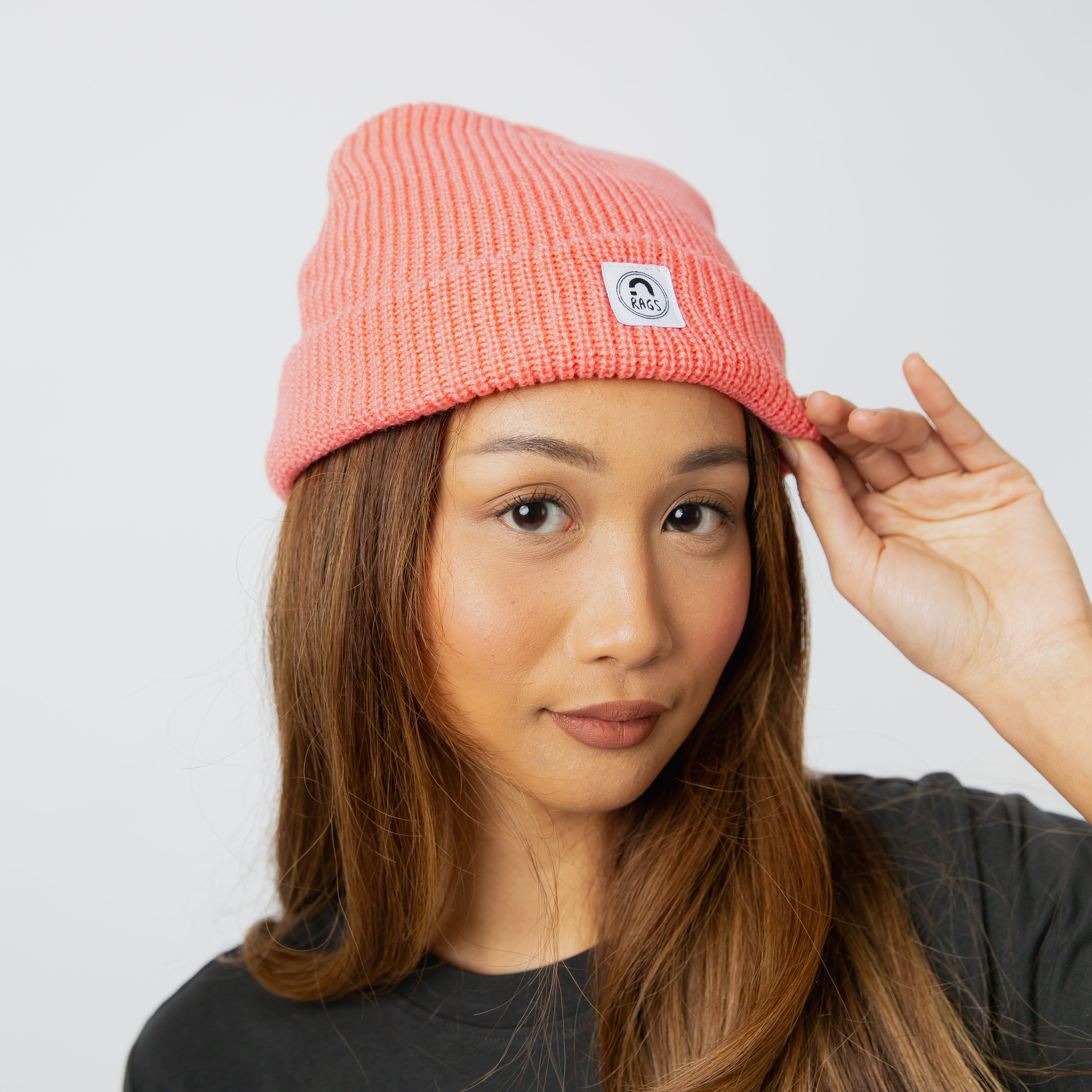Basic Beanie - Coral