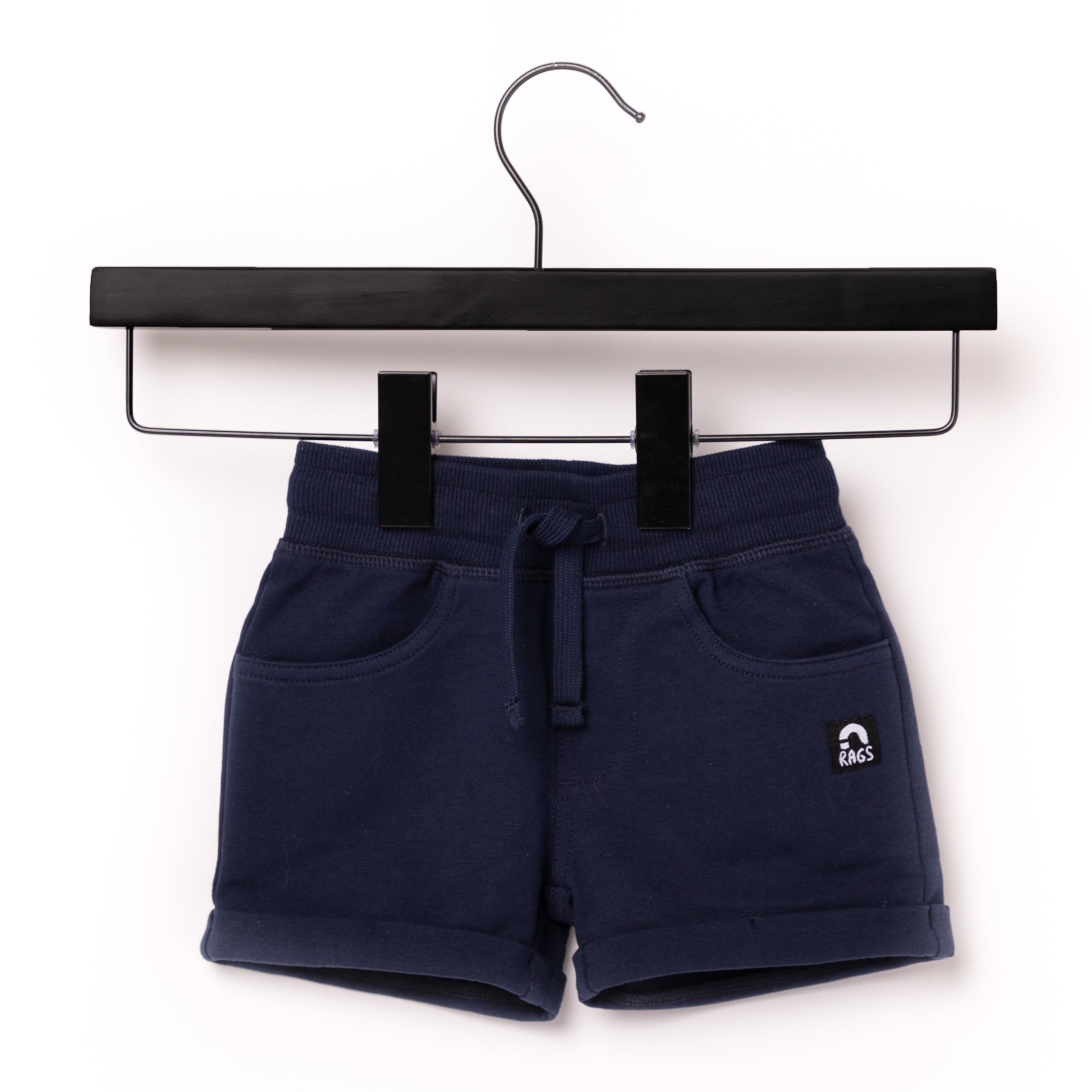 Essentials Shorts with Rolled Hem - 'Navy (FINAL SALE)'