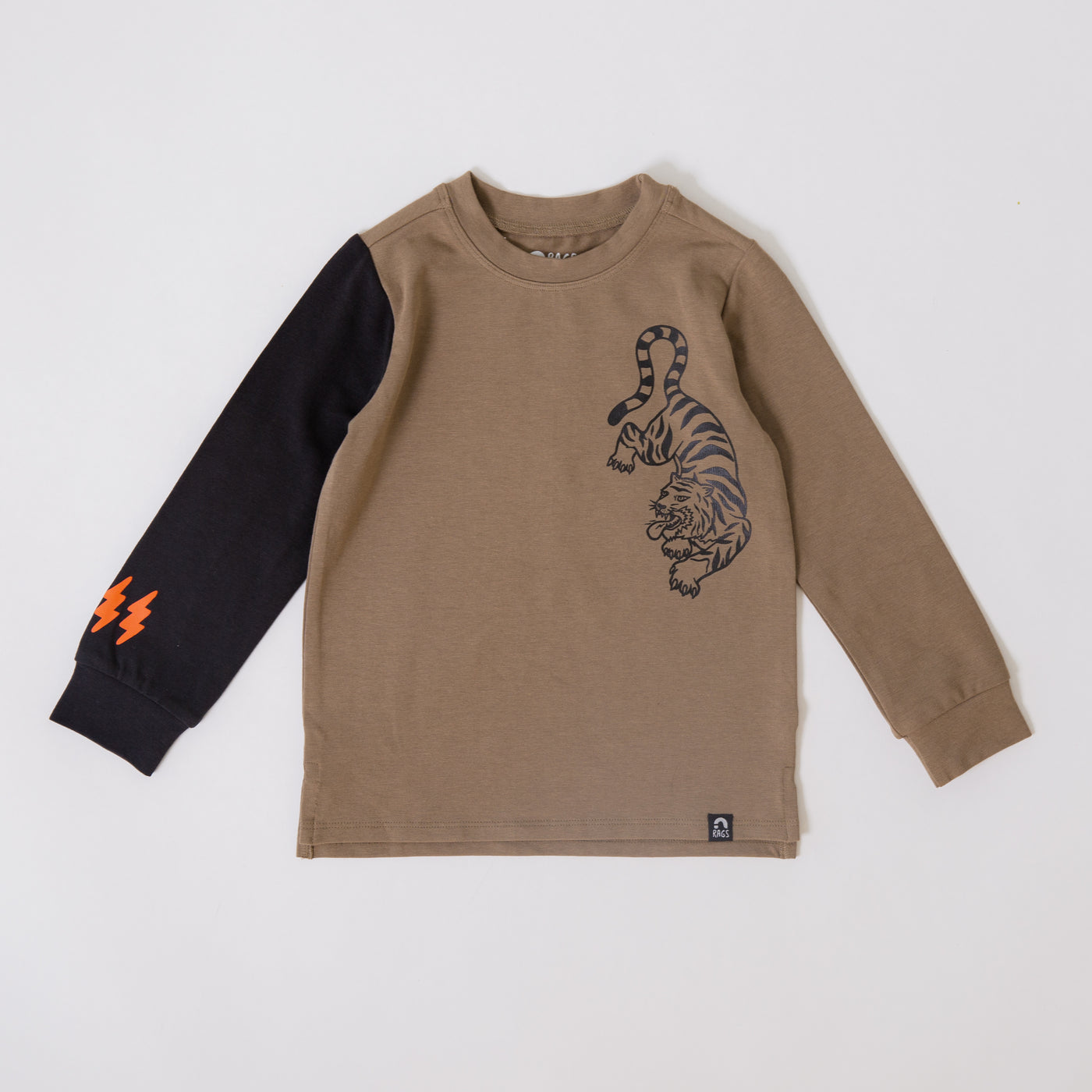 Long Sleeve Tee - 'Easy Tiger'