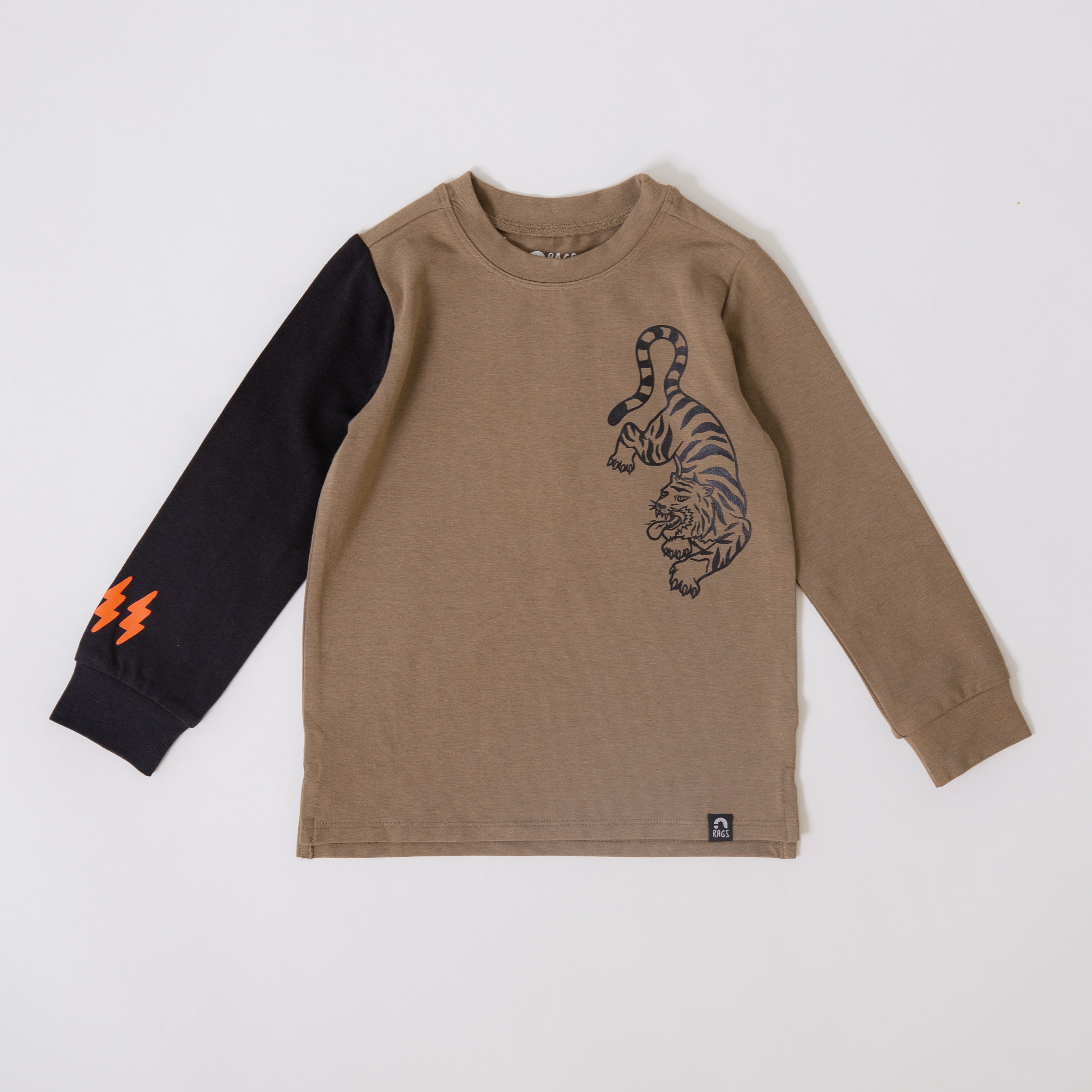 Long Sleeve Tee - 'Easy Tiger'