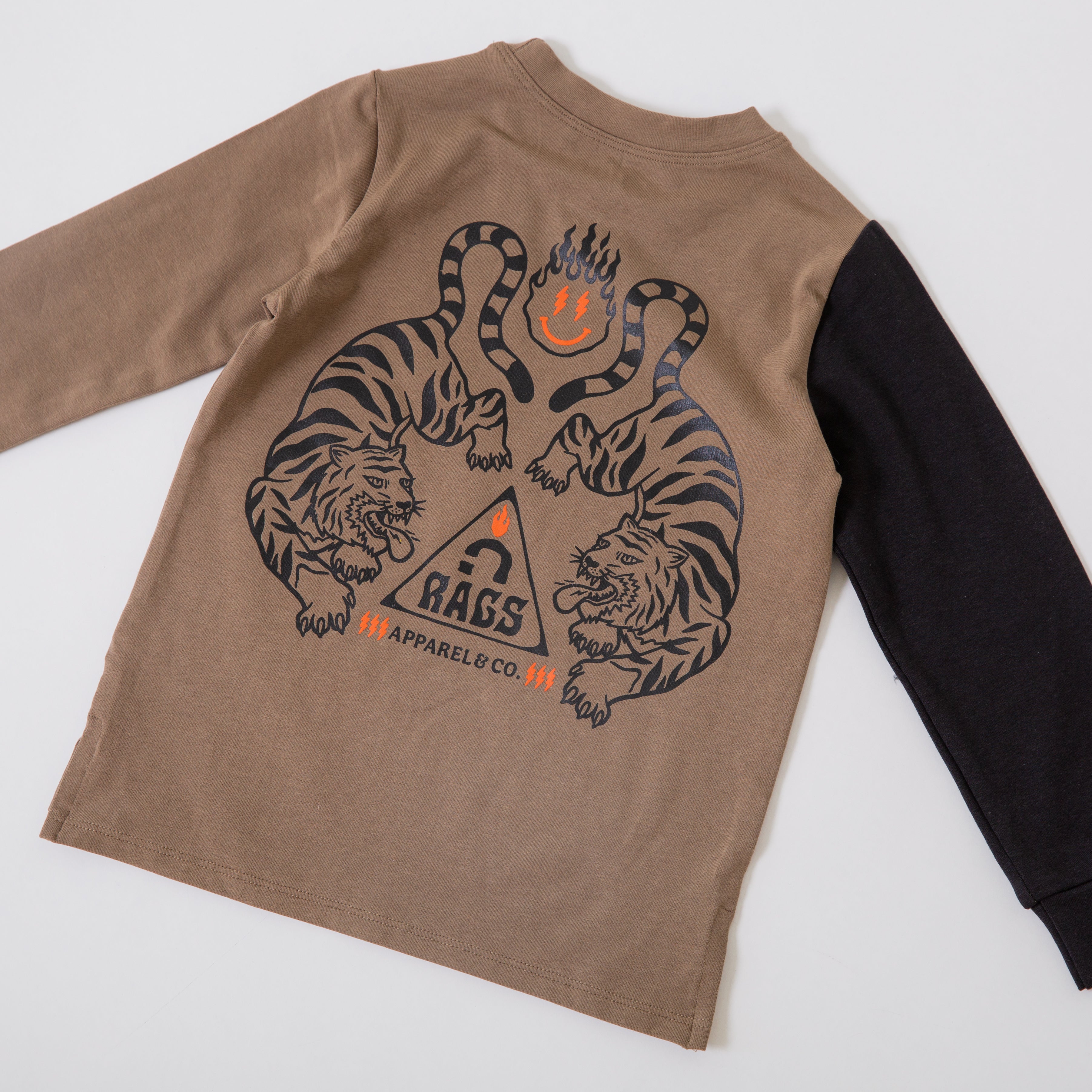 Long Sleeve Tee - 'Easy Tiger'