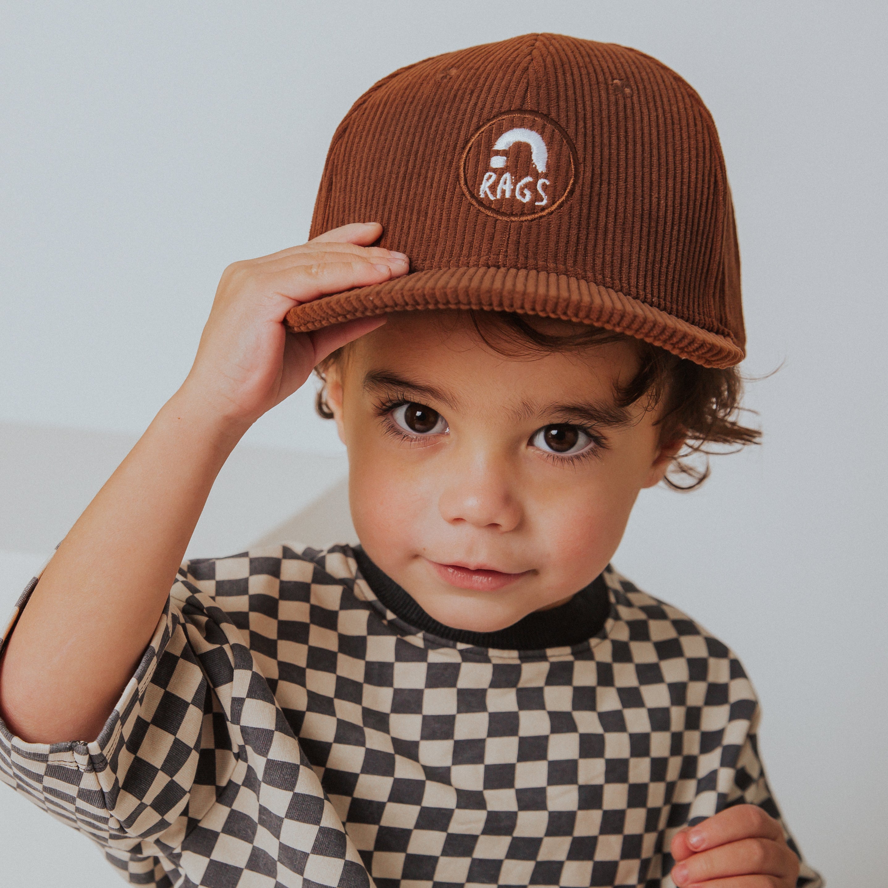 Toddler Snapback Hat - RAGS Corduroy