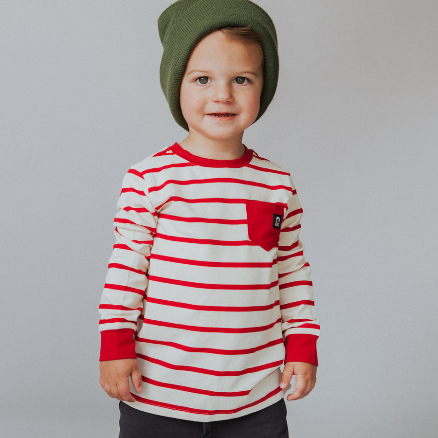 Infants/Toddlers/Kids Red & Green Nightmare on The Street Striped T-Shirt Costume 10 to 12