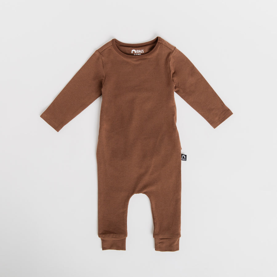 Essentials Peekabooty™ Rag Romper - Toffee