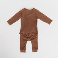 Essentials Peekabooty™ Rag Romper - Toffee