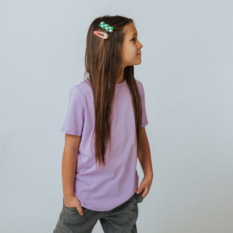 Short Sleeve Tee - Lilac Breeze