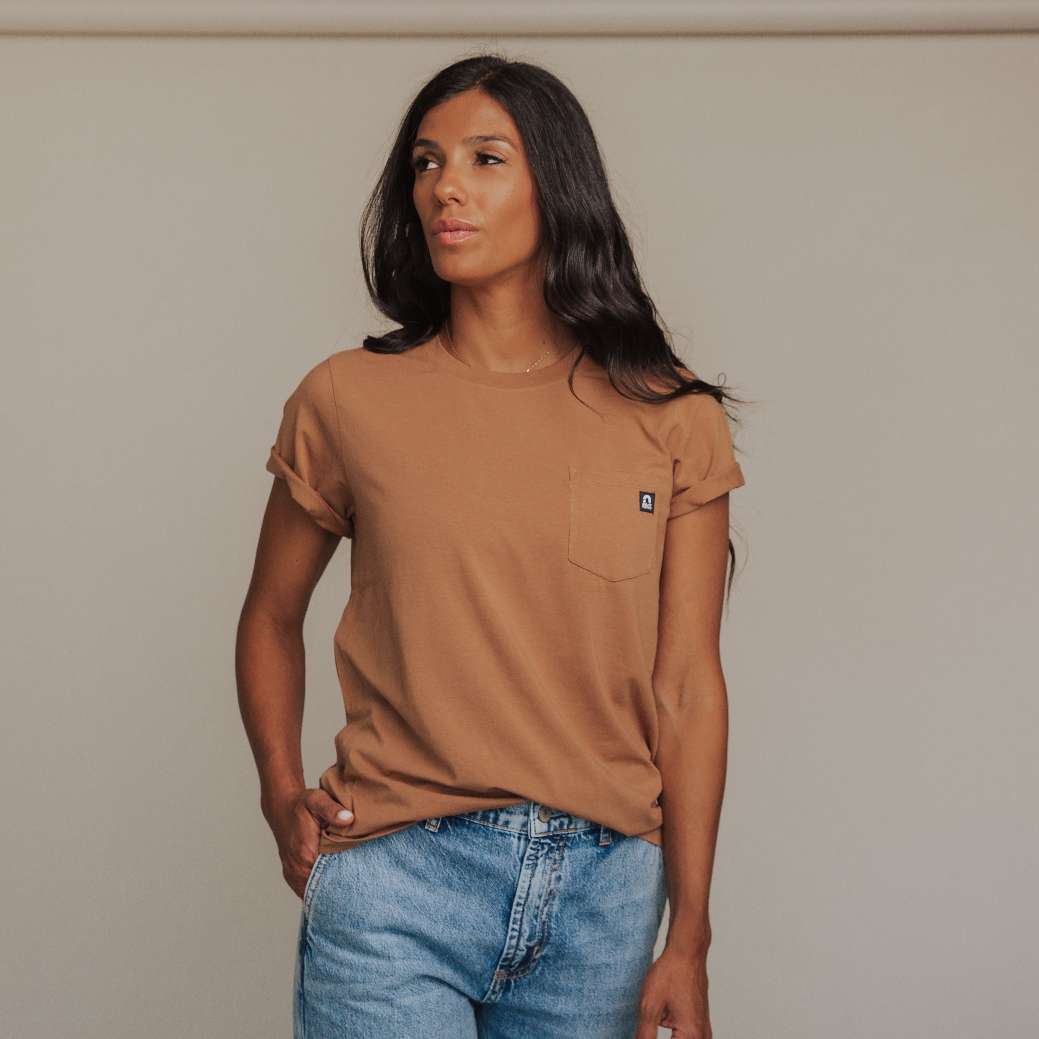 Women s Tee in Multiple Colors Comfy Women s Basic Tees RAGS RAGS