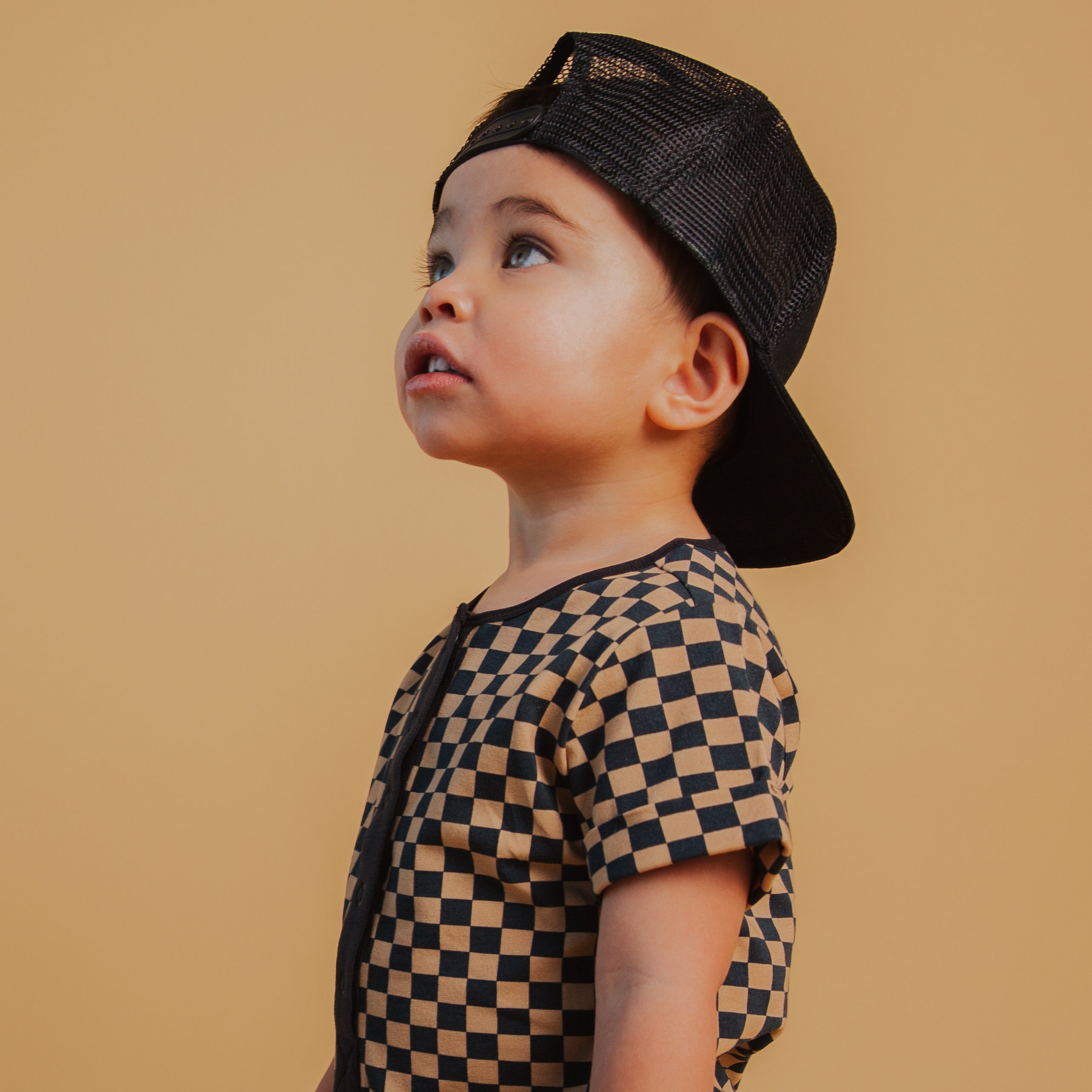 Toddler Snapback Hat - RAGS Black