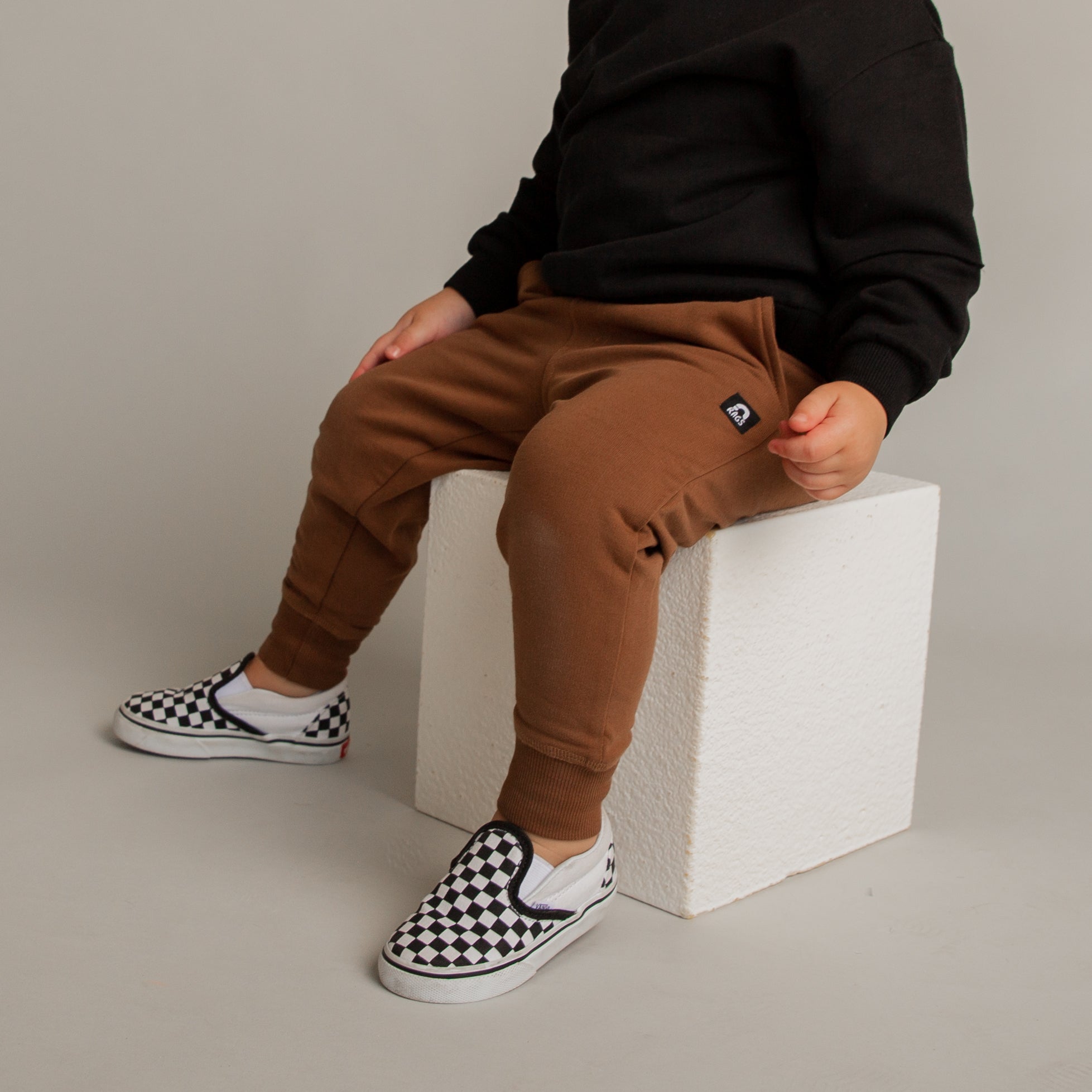 Essentials Relaxed Fit Joggers - Toffee