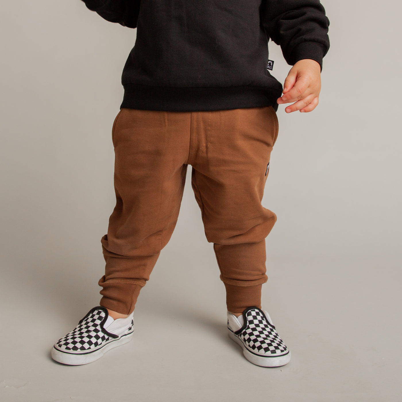 Essentials Relaxed Fit Joggers - Toffee