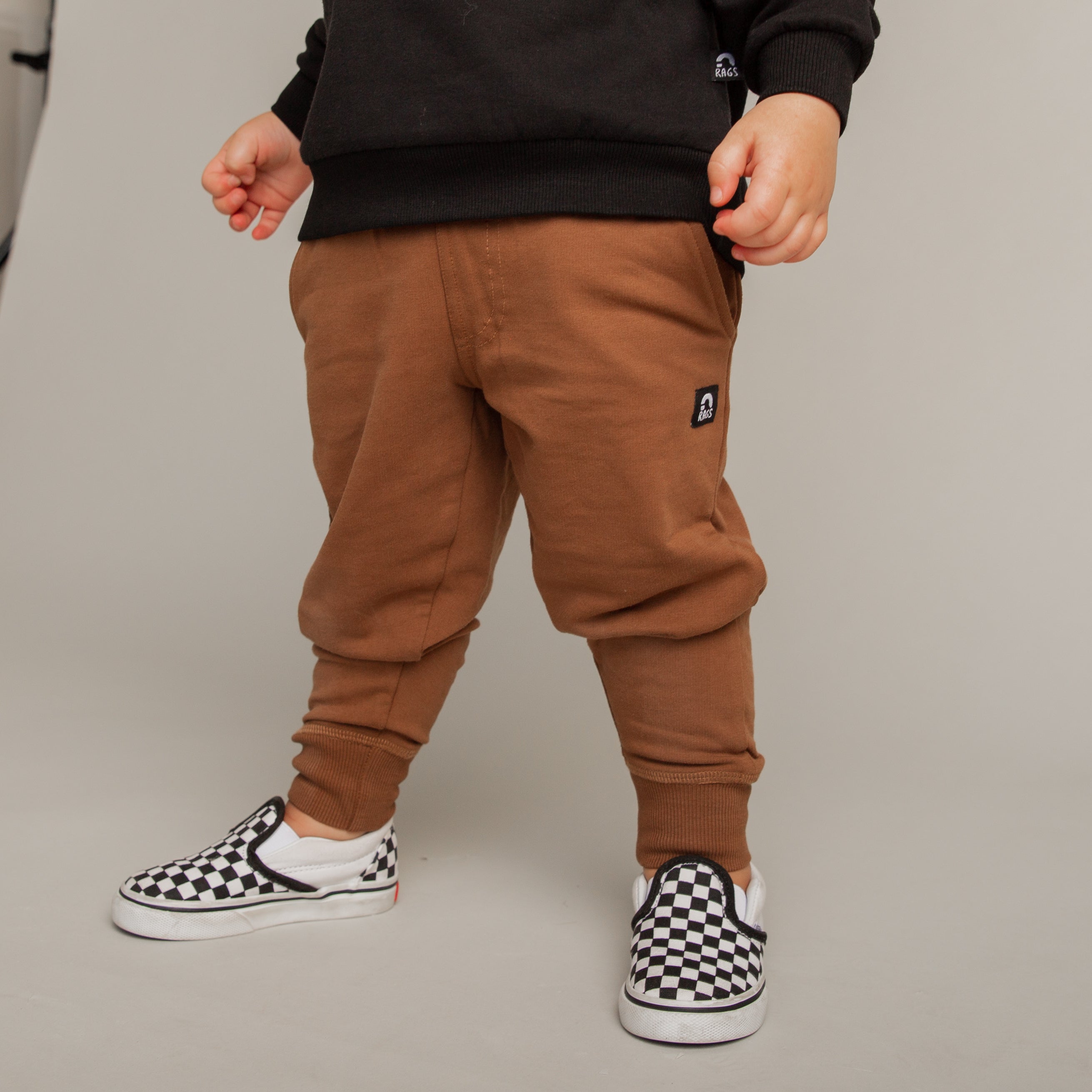 Essentials Relaxed Fit Joggers - Toffee