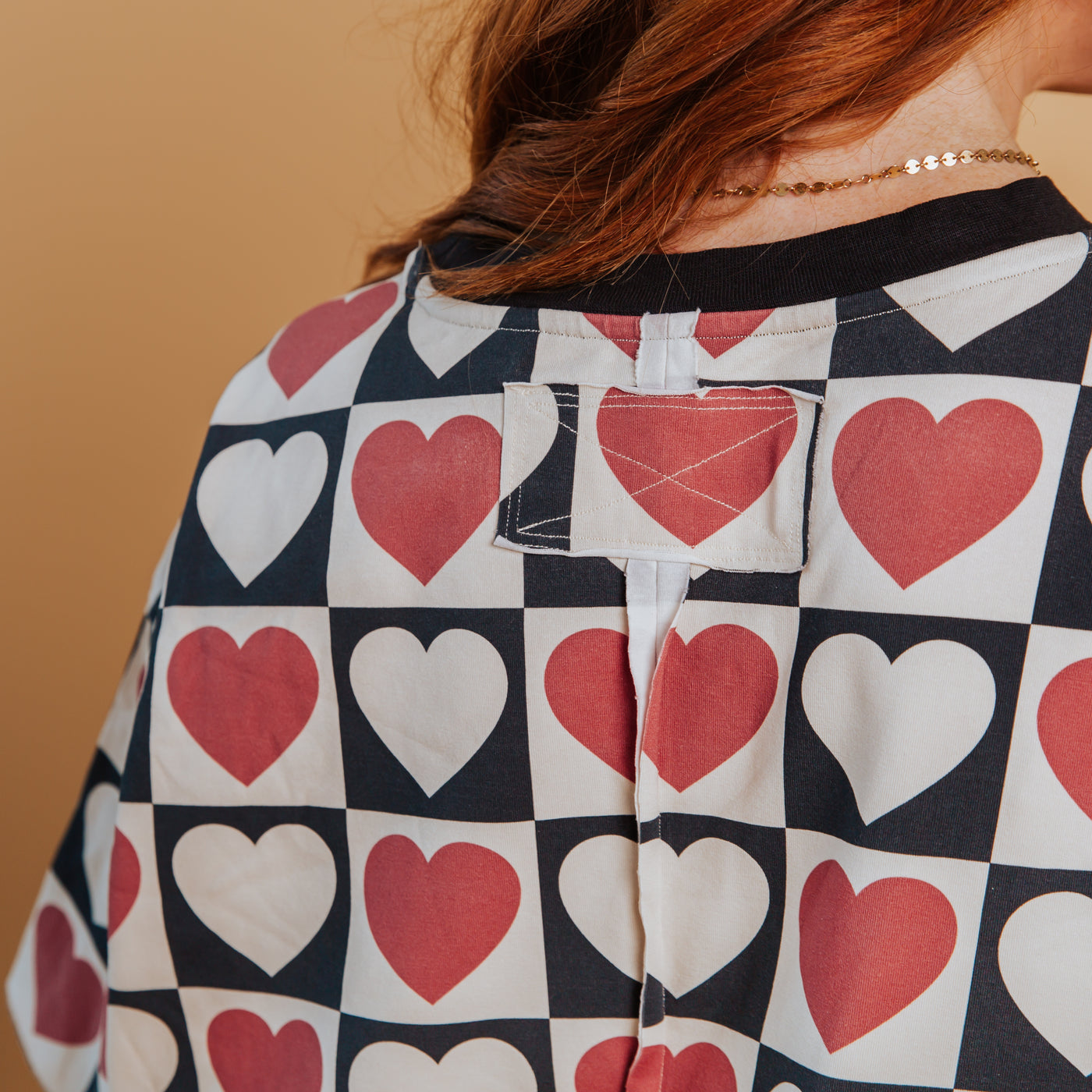 Boyfriend Tee - Heart Check
