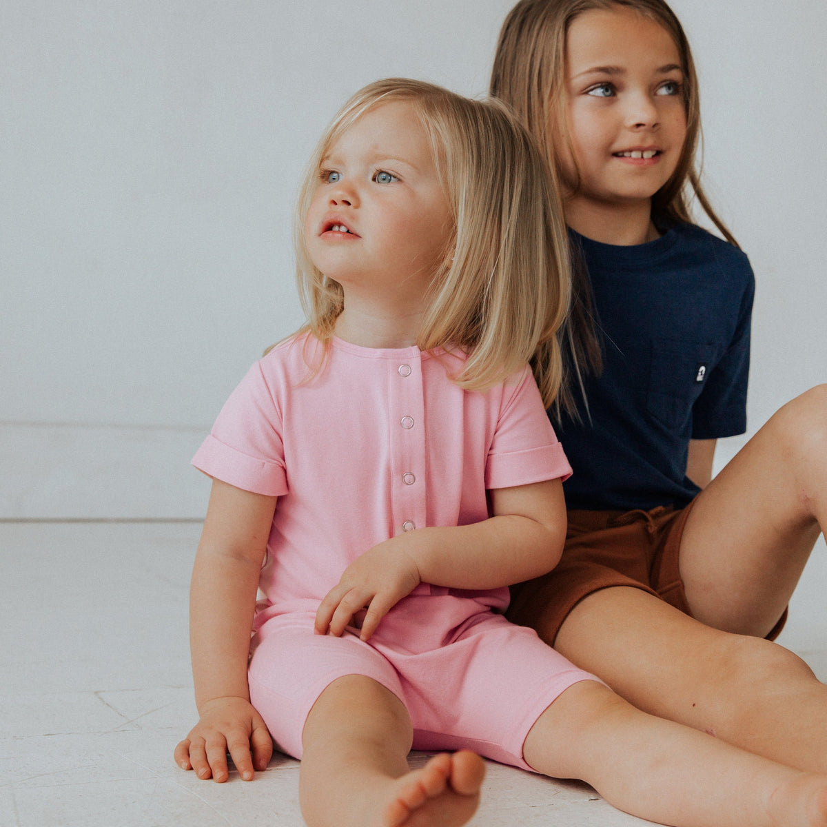 Kids Ragtime Henley Short Essentials Rag Romper | Kids Rompers & Jumpsuits | RAGS ...