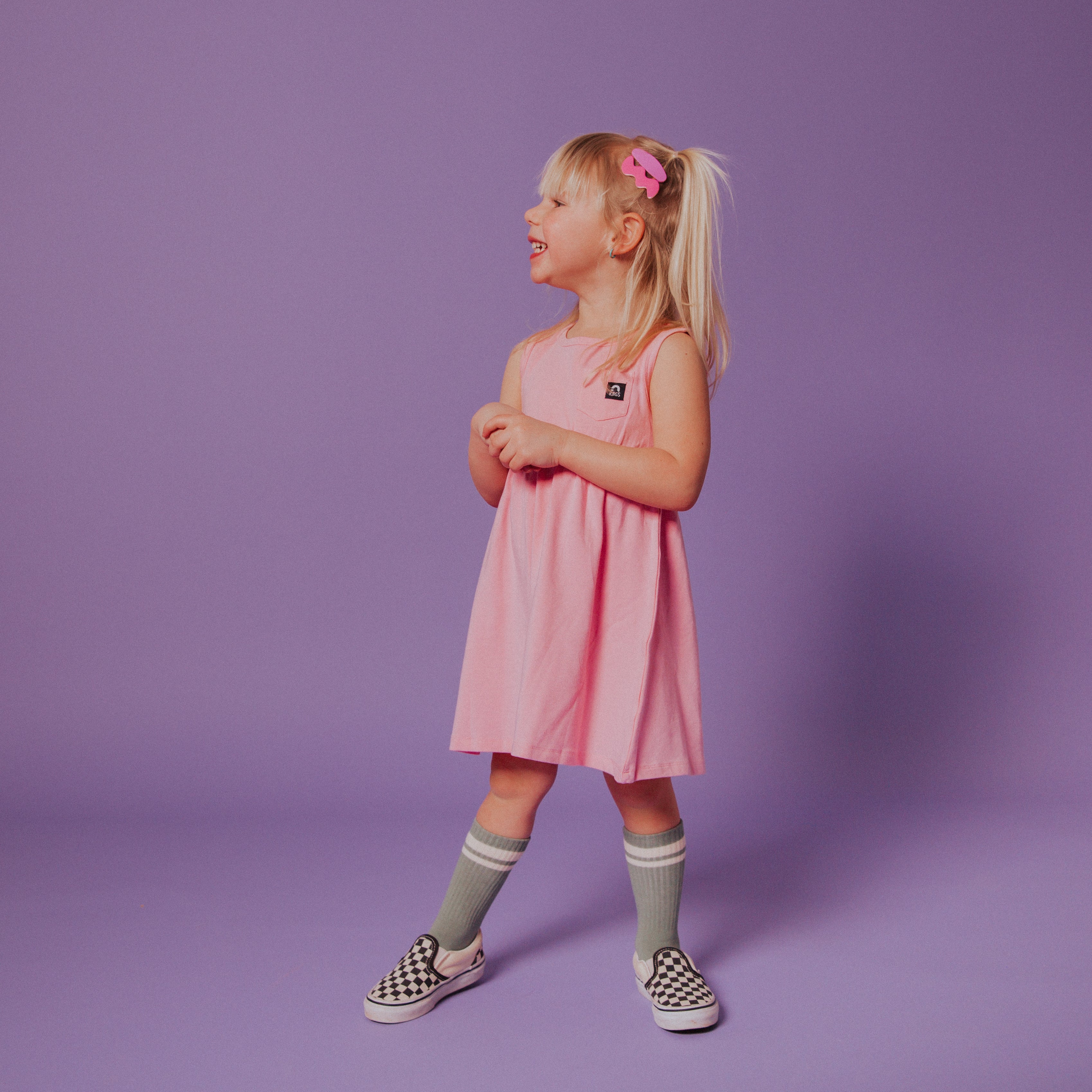 Essentials Tank Dress - 'Light Pink' · RAGS.com