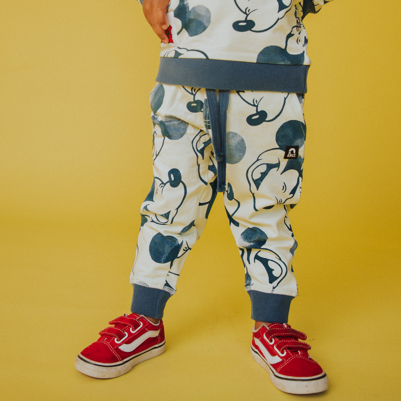 Relaxed Fit Kids Joggers - 'Mickey Mouse (FINAL SALE)' - Disney Collection from RAGS