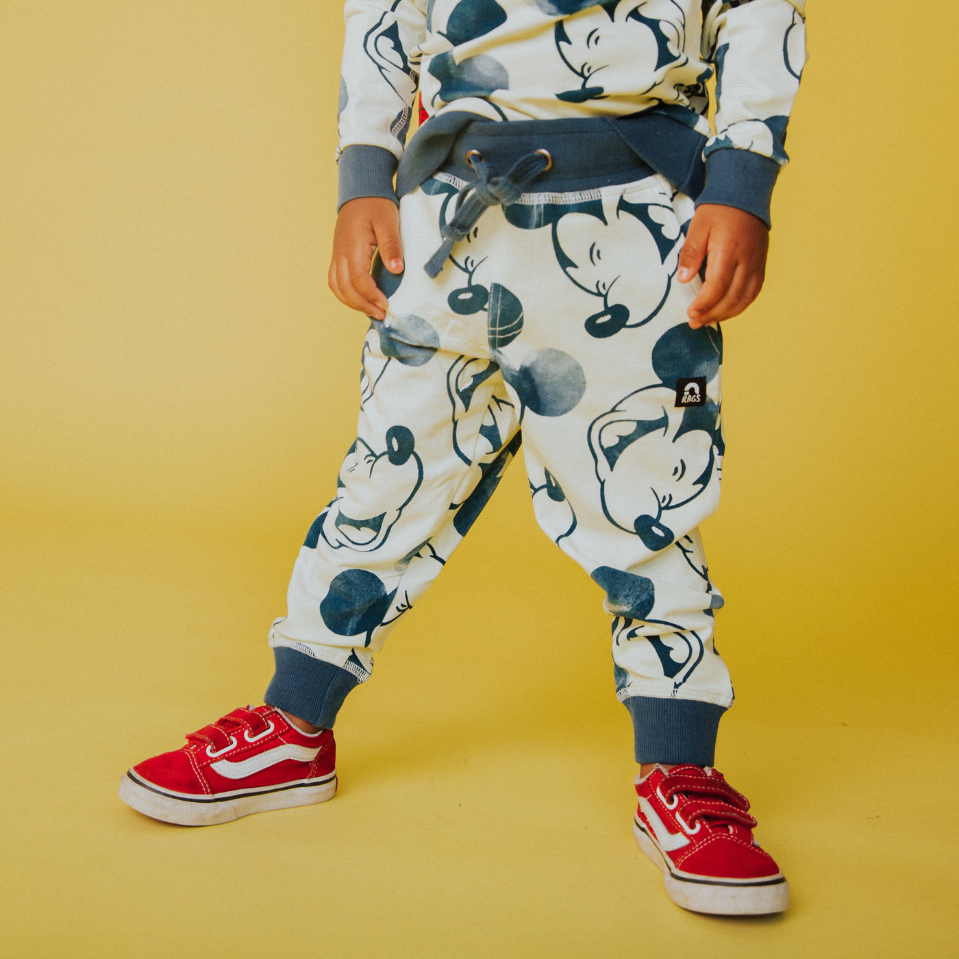 Relaxed Fit Kids Joggers - 'Mickey Mouse' - Disney Collection from RAGS