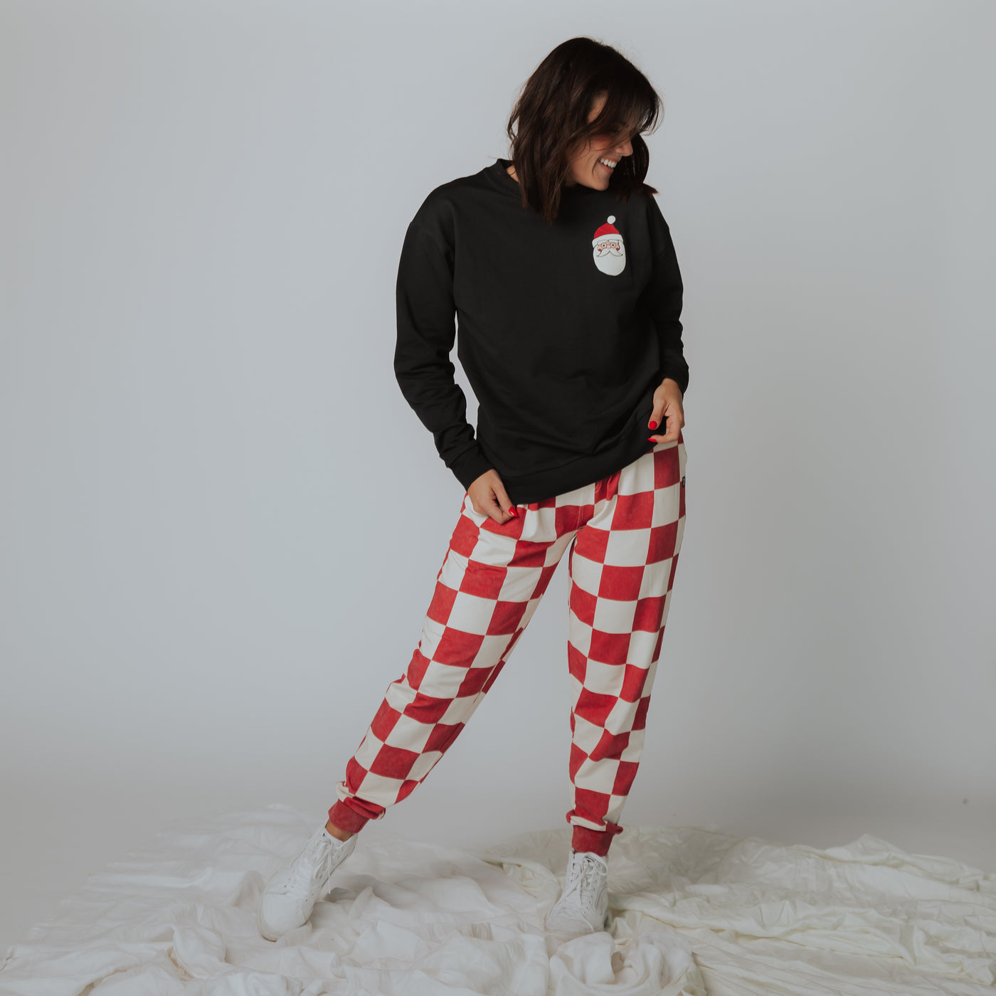 Adult Unisex Joggers - Holiday Check