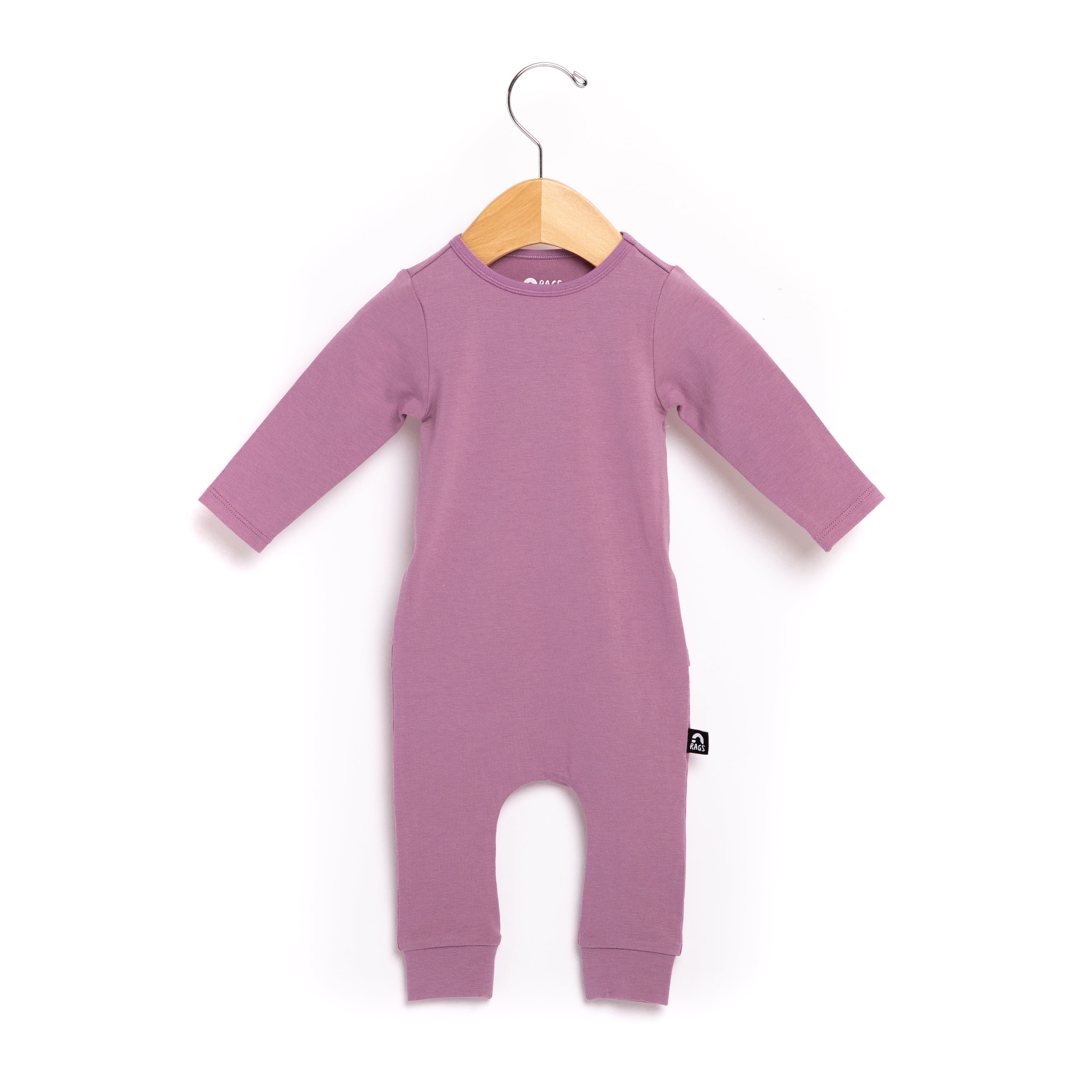 Essentials Peekabooty™ Infant Rag Romper - 'Lavender (FINAL SALE)'