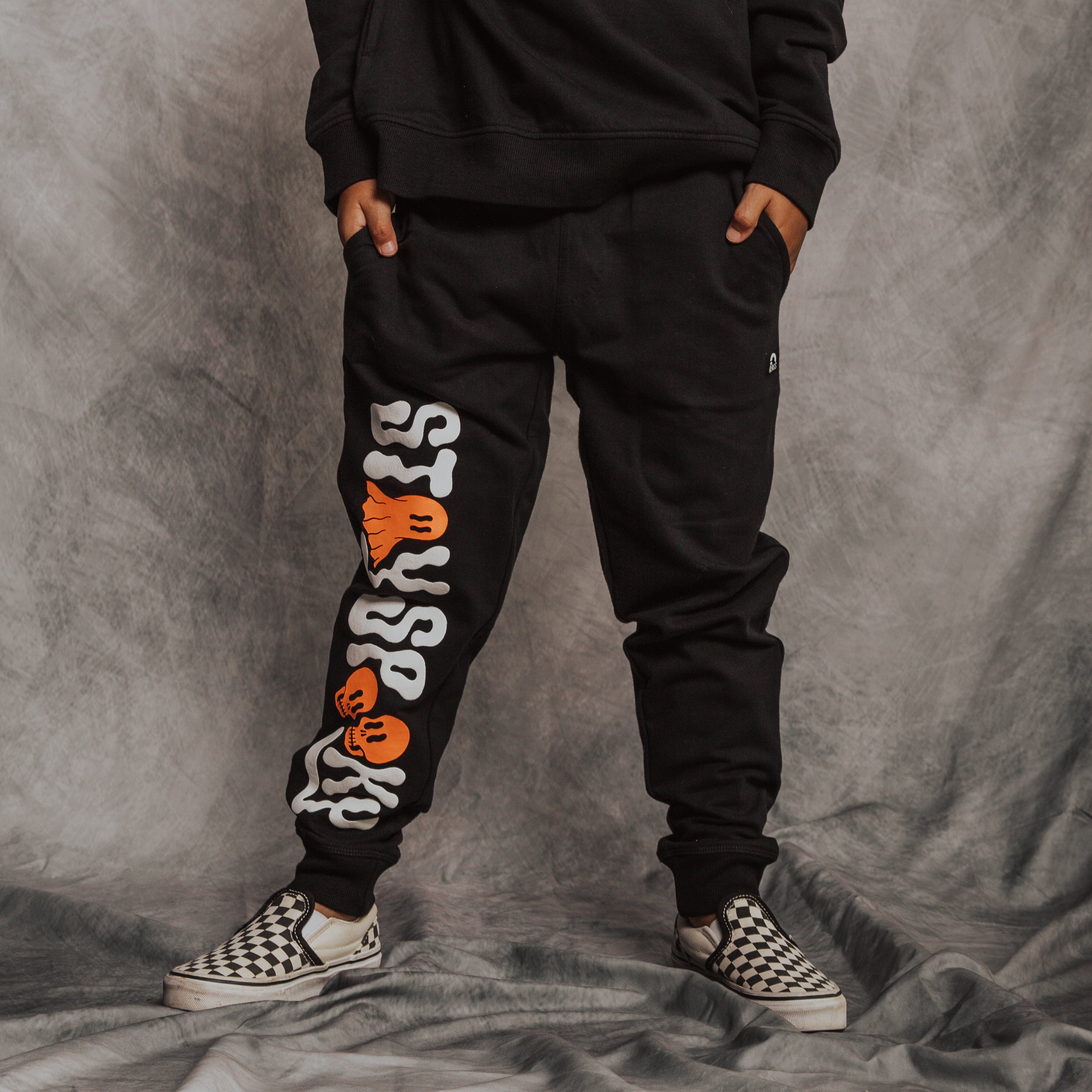 Relaxed Fit Joggers - 'Stay Spooky'