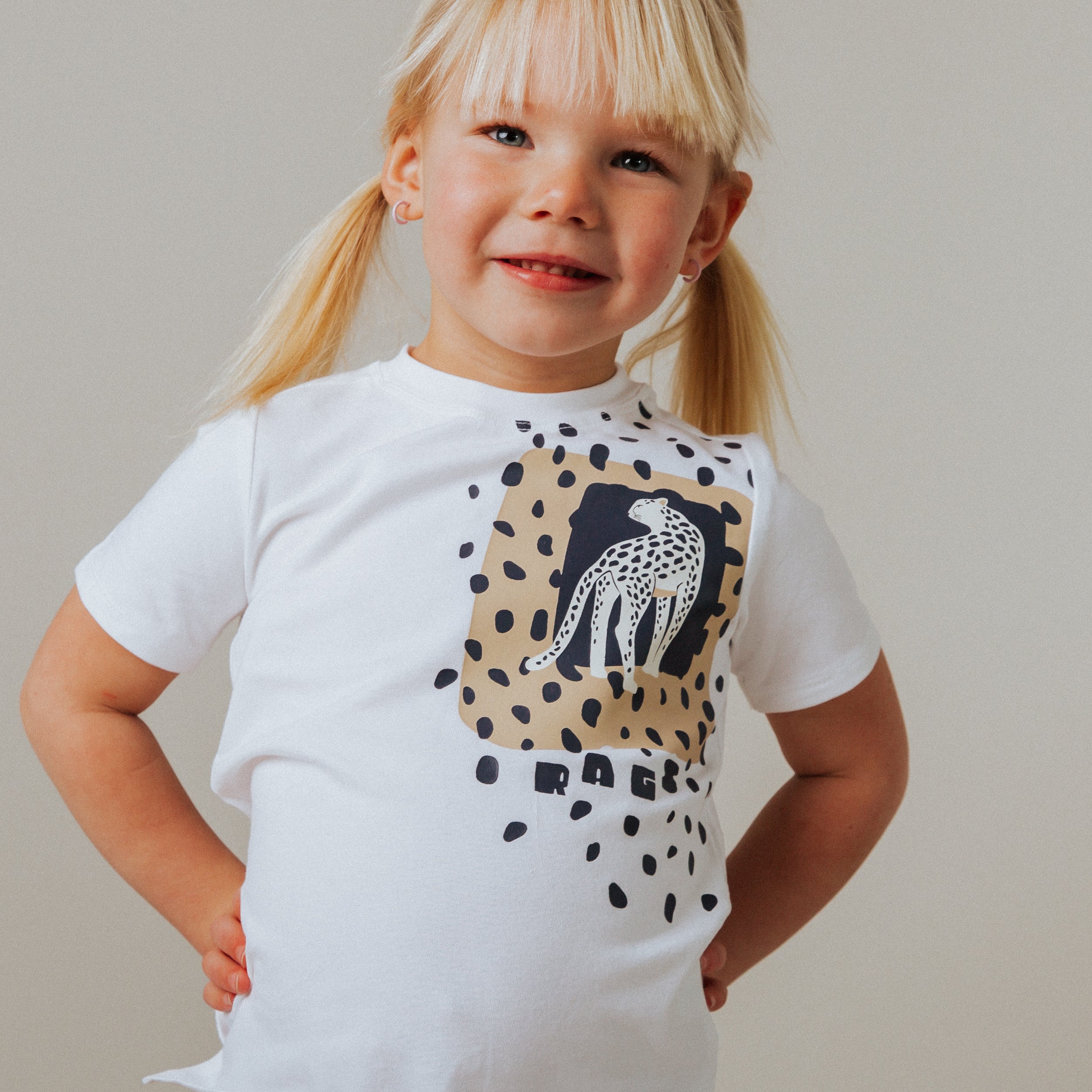 Short Sleeve Tee - 'Cheetah Pose'