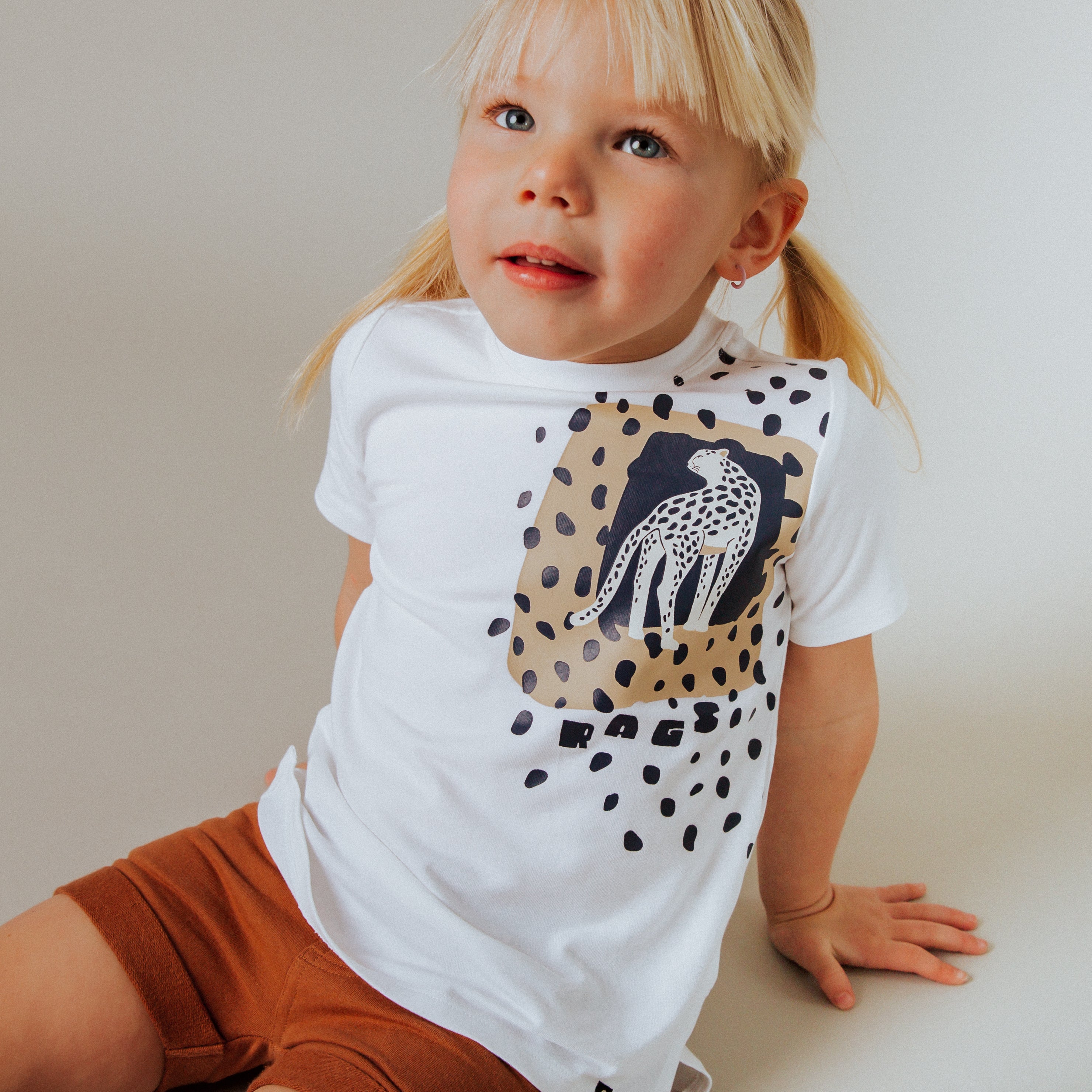 Short Sleeve Tee - 'Cheetah Pose'