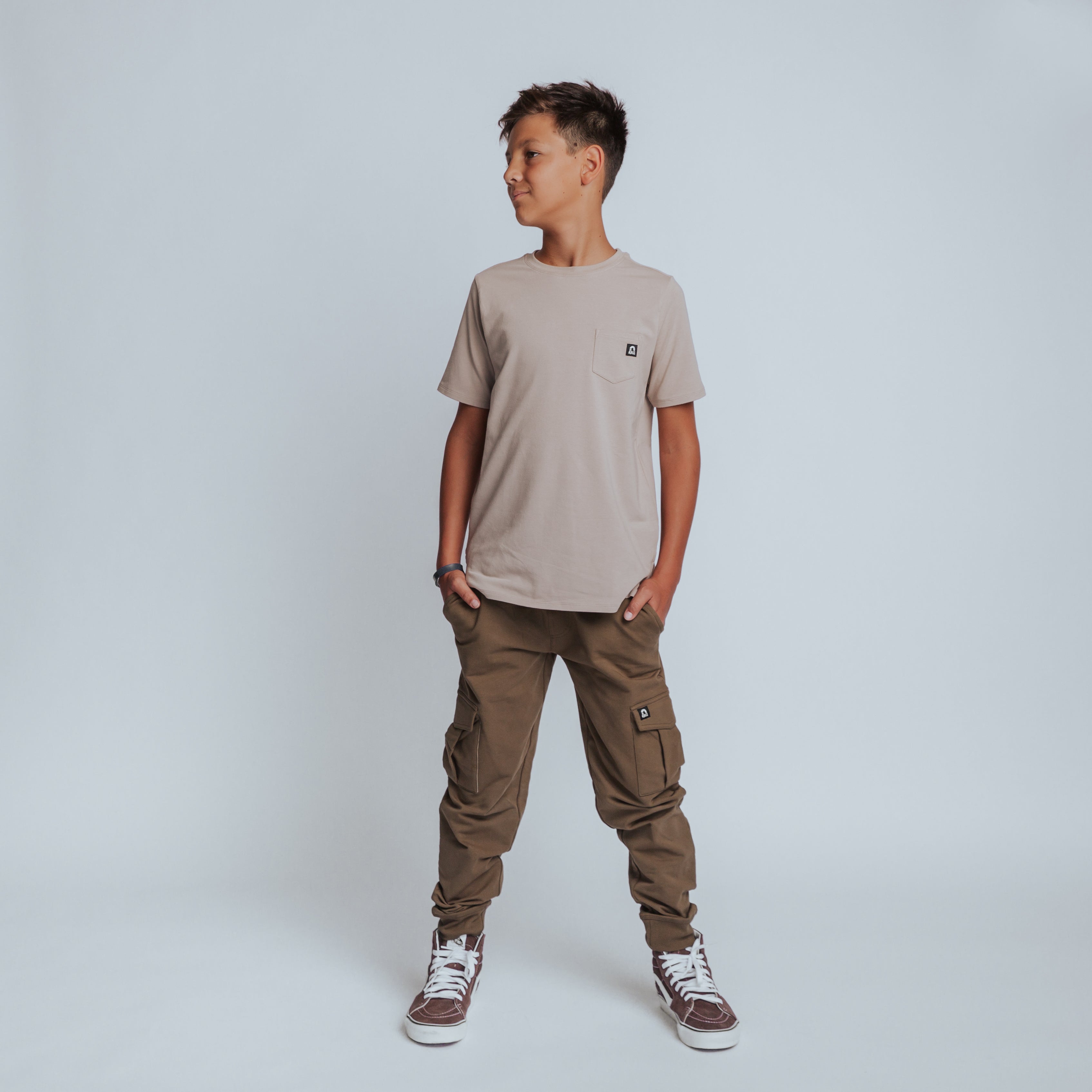 Essentials Short Sleeve Tee - Stone Gray Tee