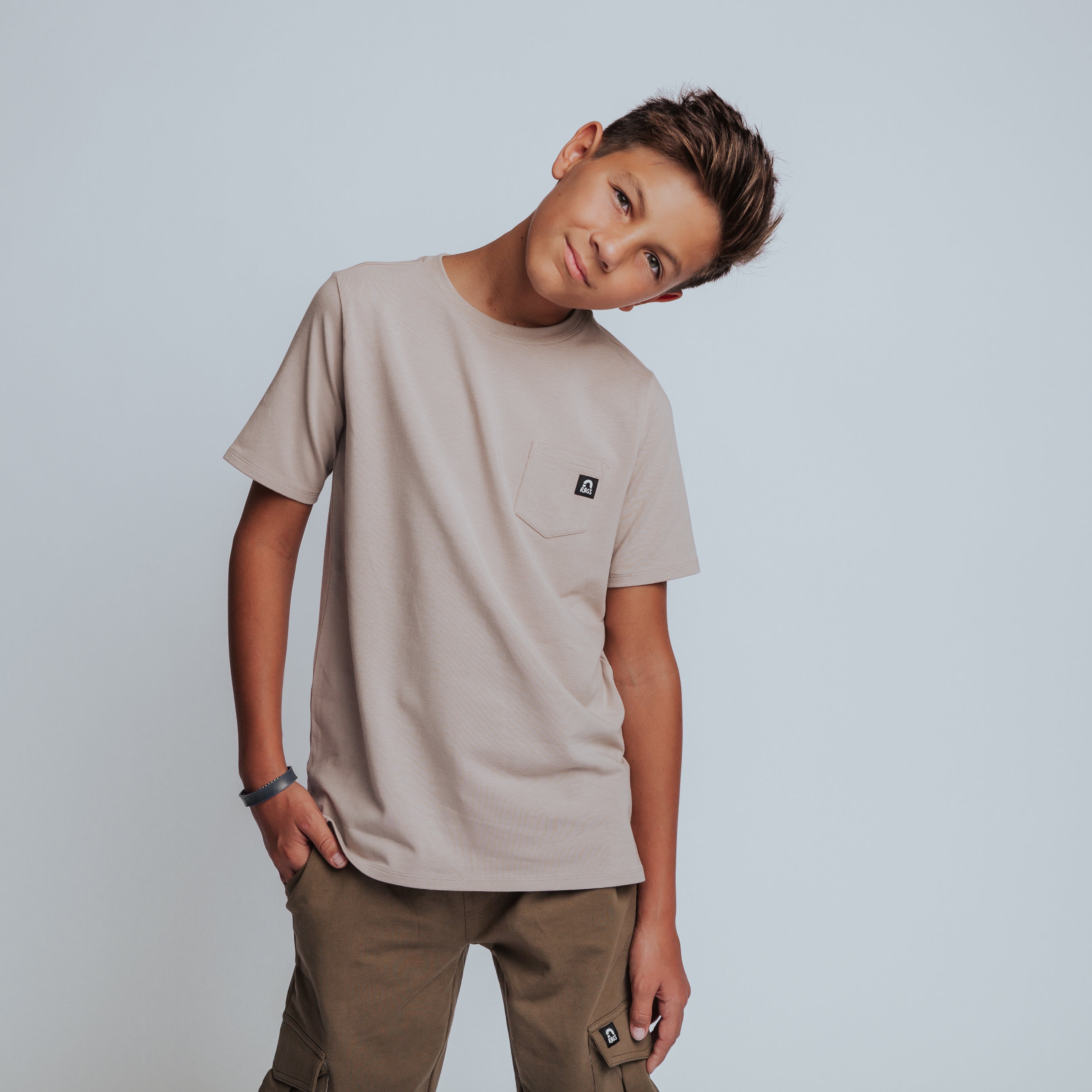 Essentials Short Sleeve Tee - Stone Gray Tee