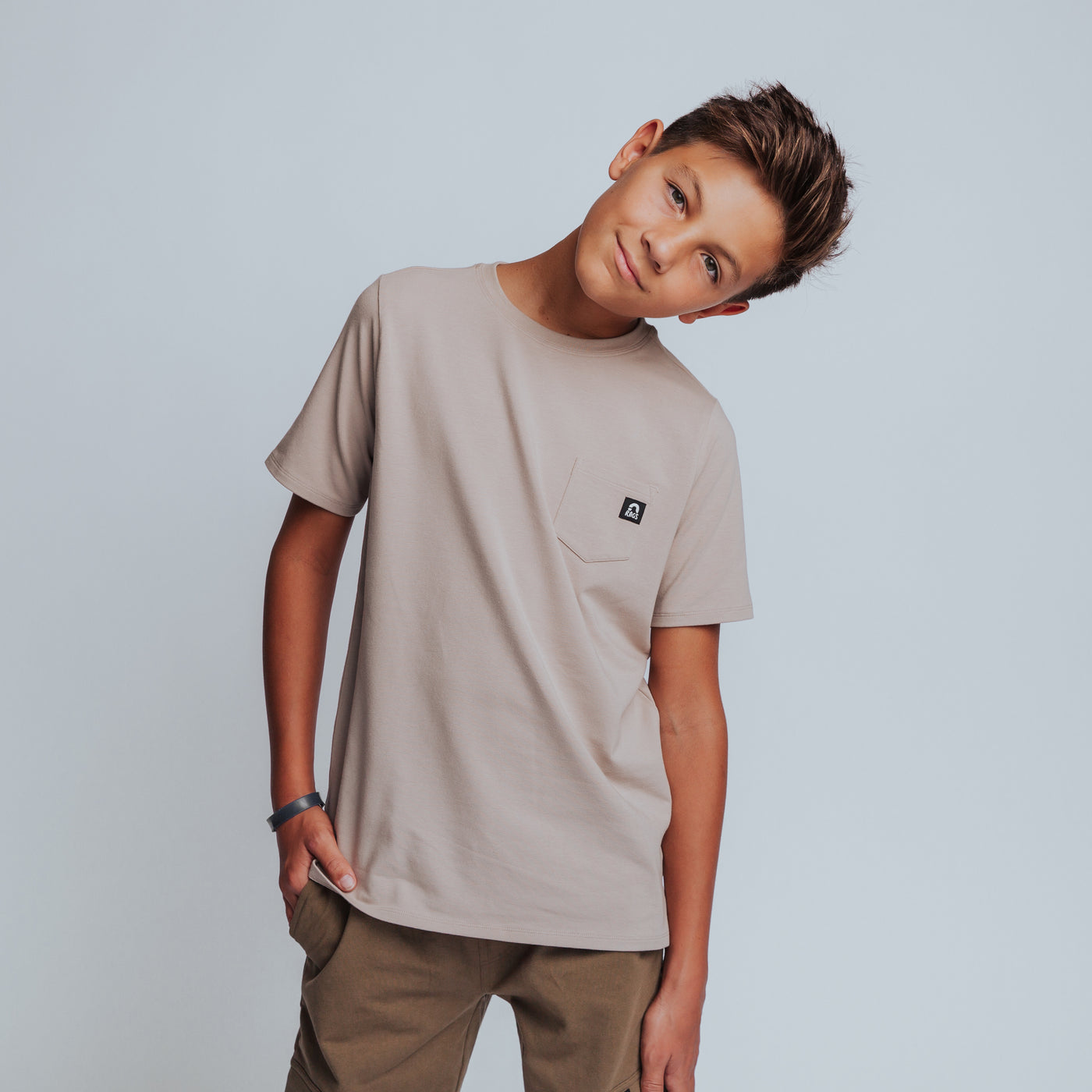 Essentials Short Sleeve Tee - Stone Gray Tee