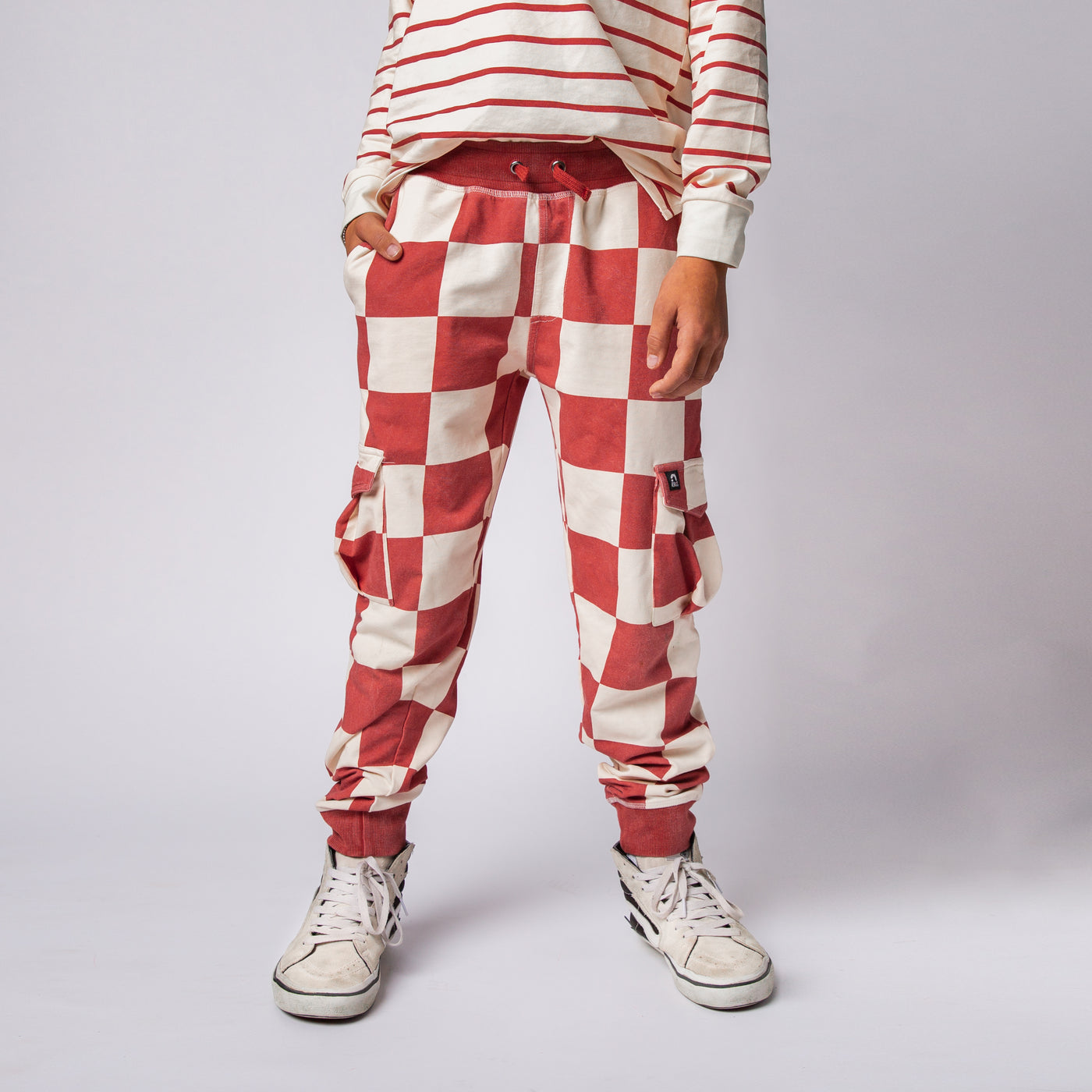 Kids Relaxed Fit Joggers - Holiday Check