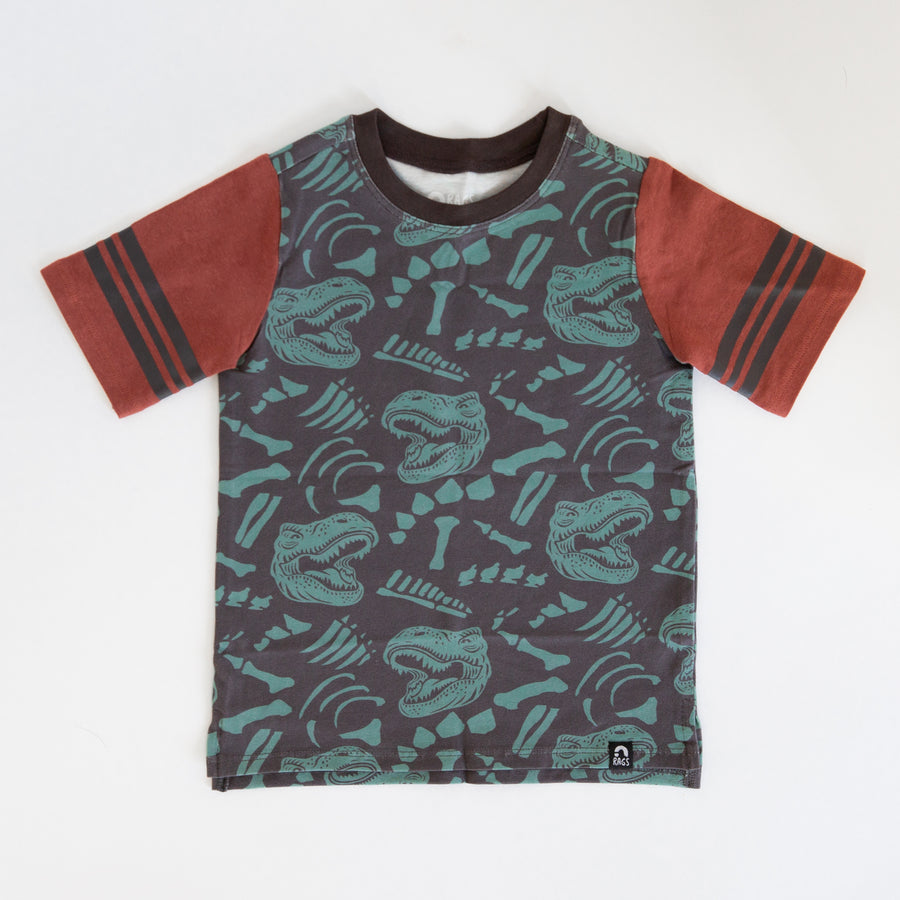 Short Sleeve Tee - Dino Bones