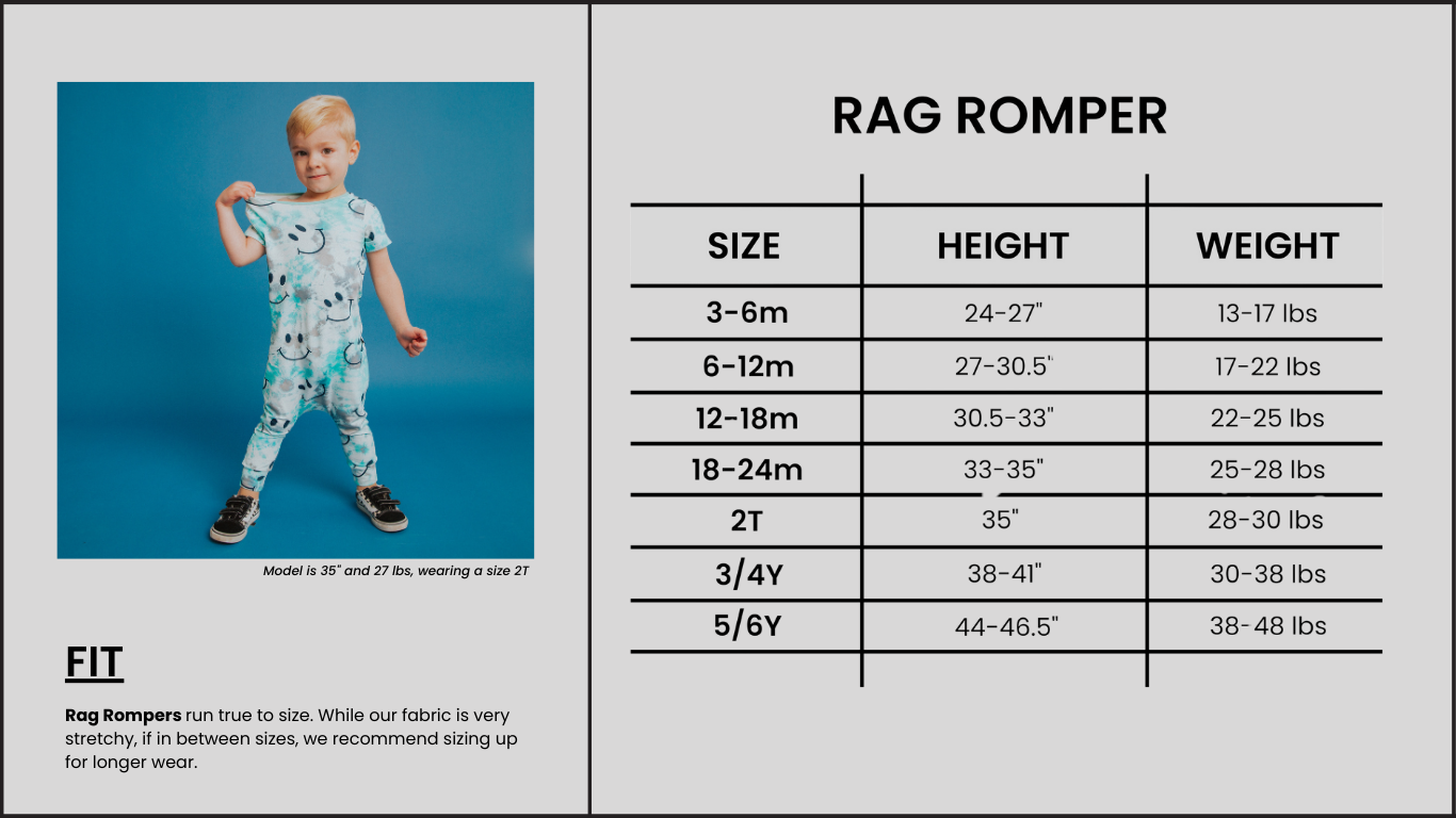 Henley Short Essentials Rag Romper | Kids Rompers & Jumpsuits | RAGS ...