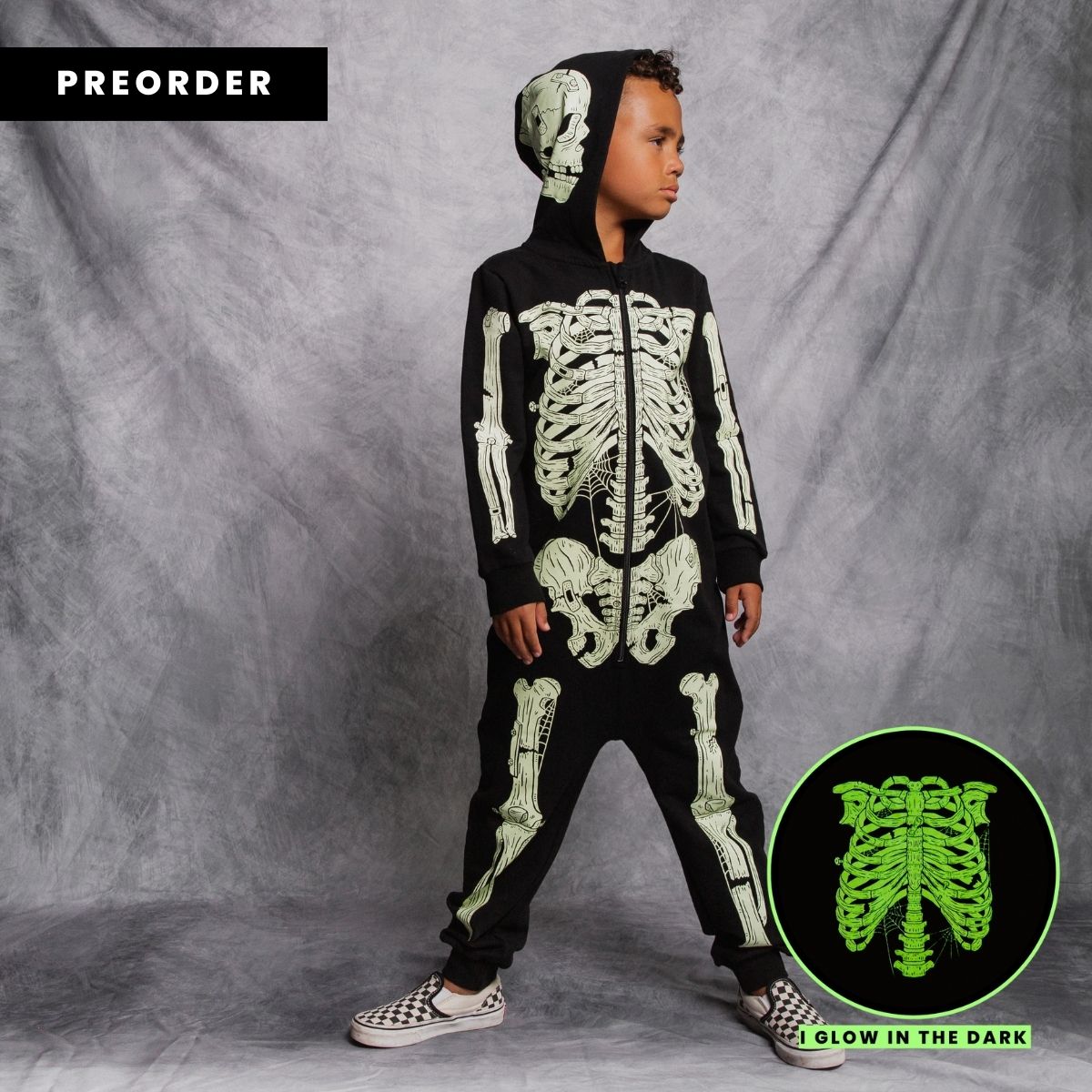 Zip Jumpsuit -'Skelly Zip Jumpsuit'