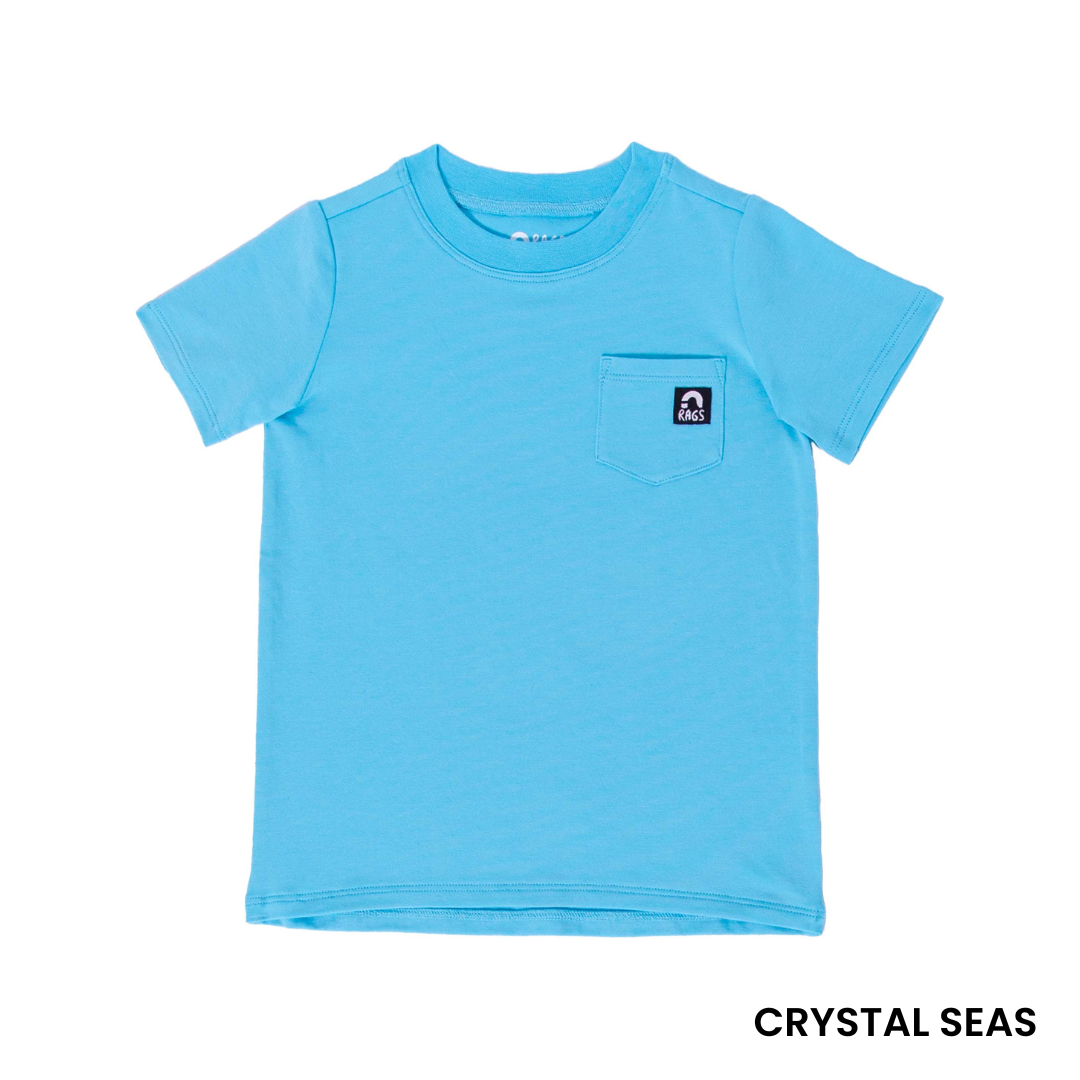 Kids Essentials Tee  - 'Crystal Seas'