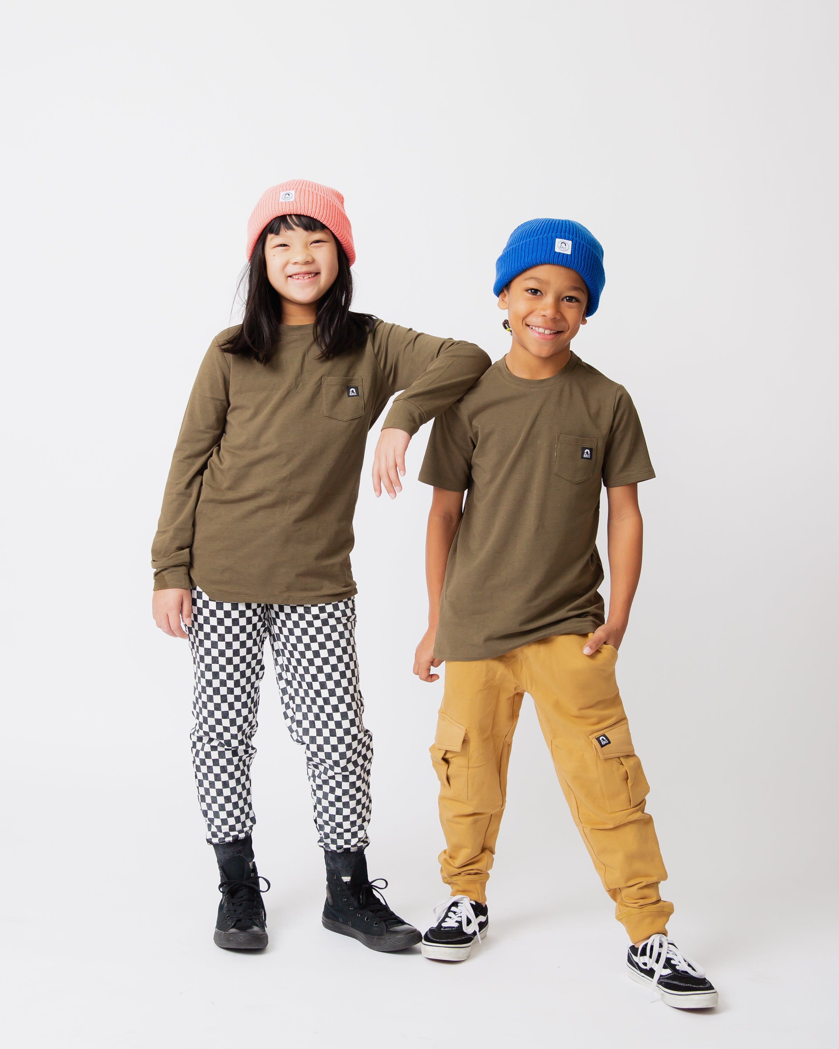 Essentials Long Sleeve Tee - Olive