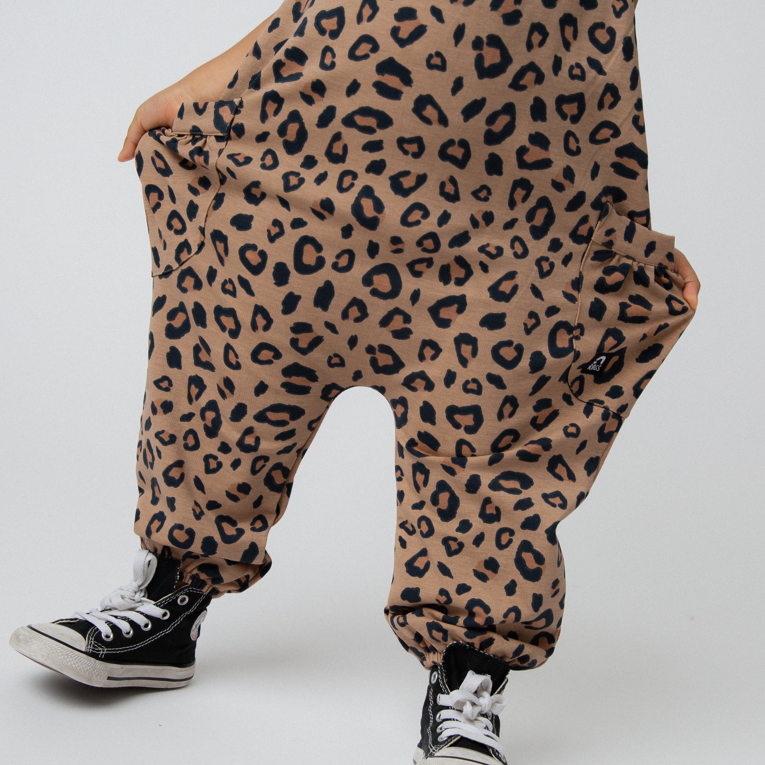 Strappy Jumper - 'Leopard'
