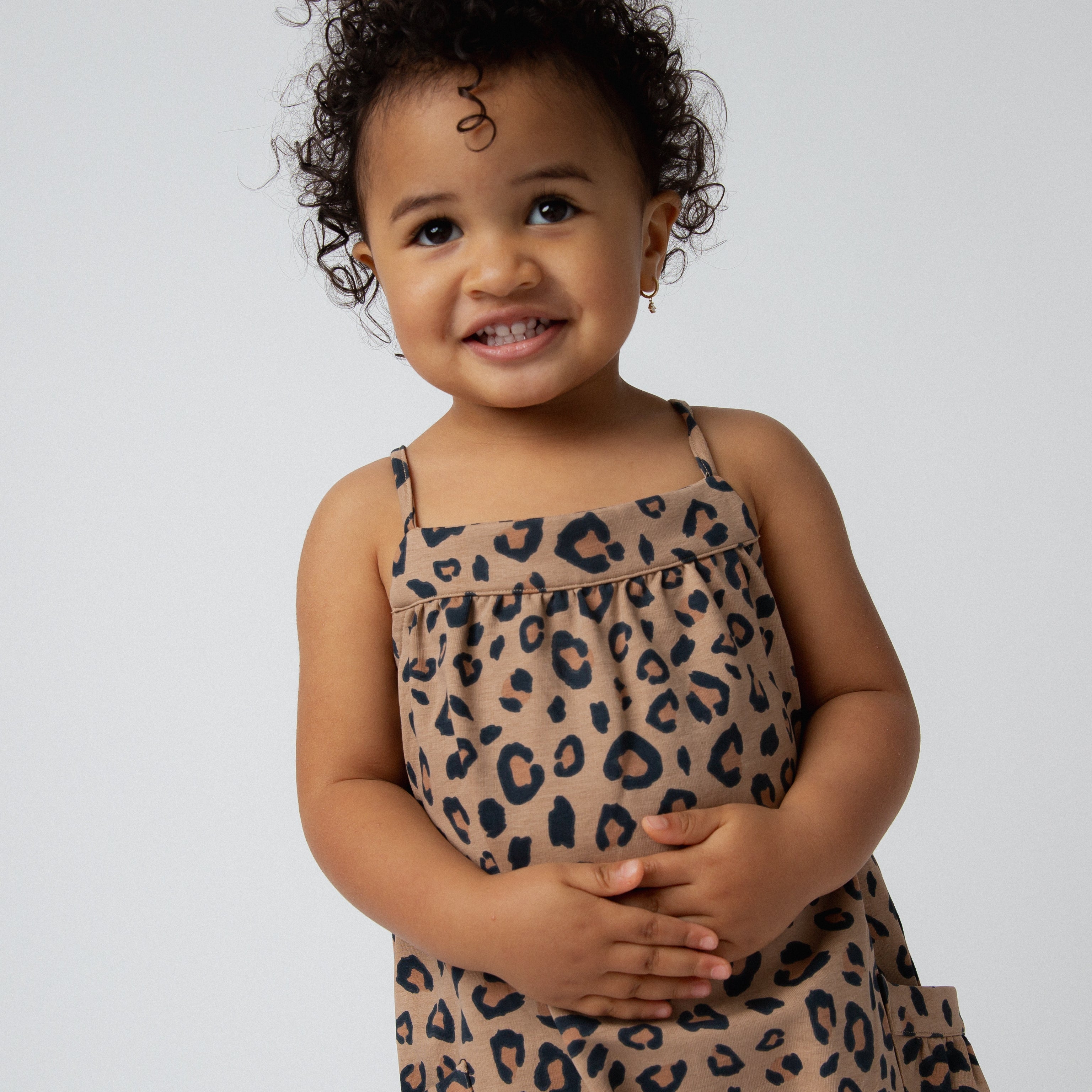 Strappy Jumper - 'Leopard'