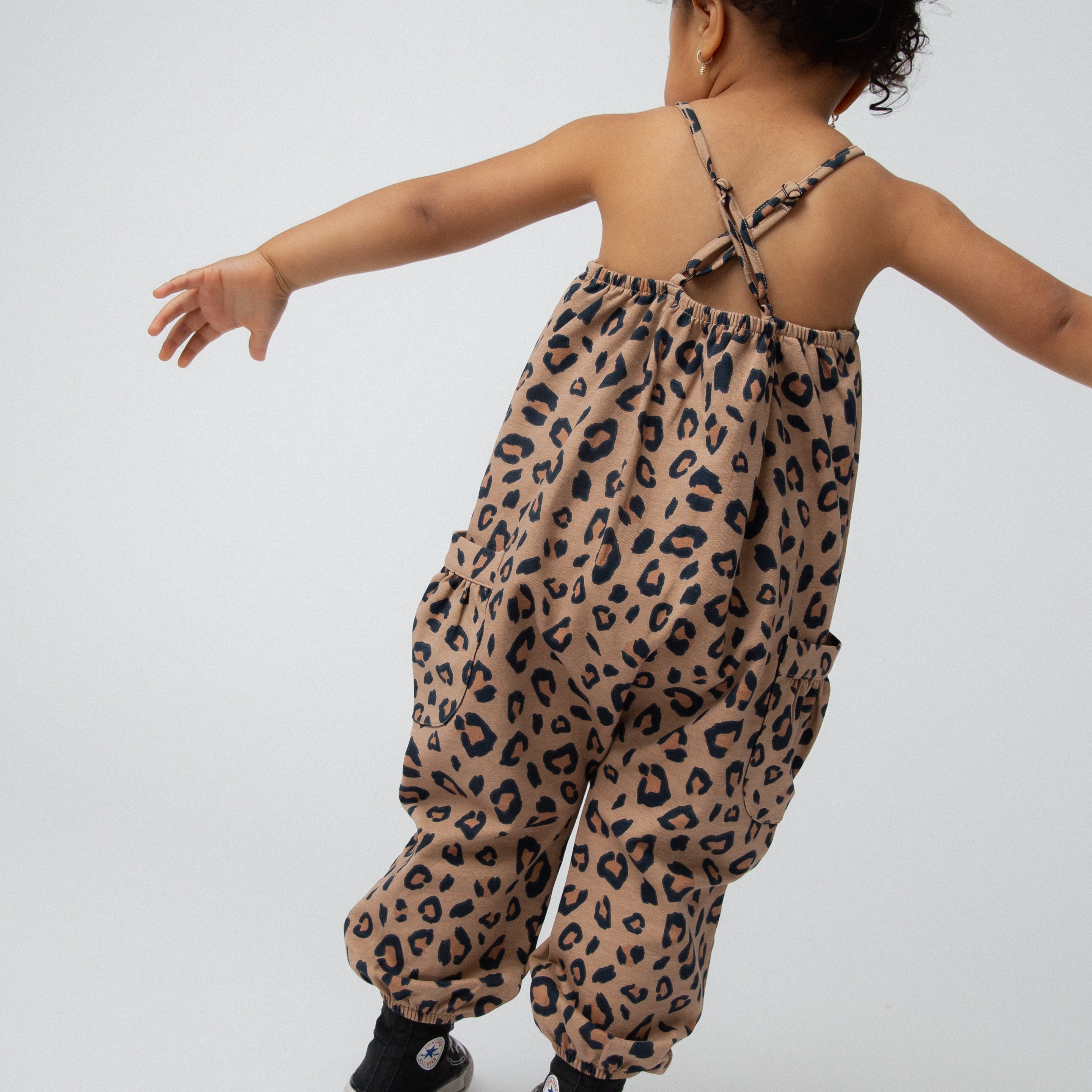Strappy Jumper - 'Leopard'