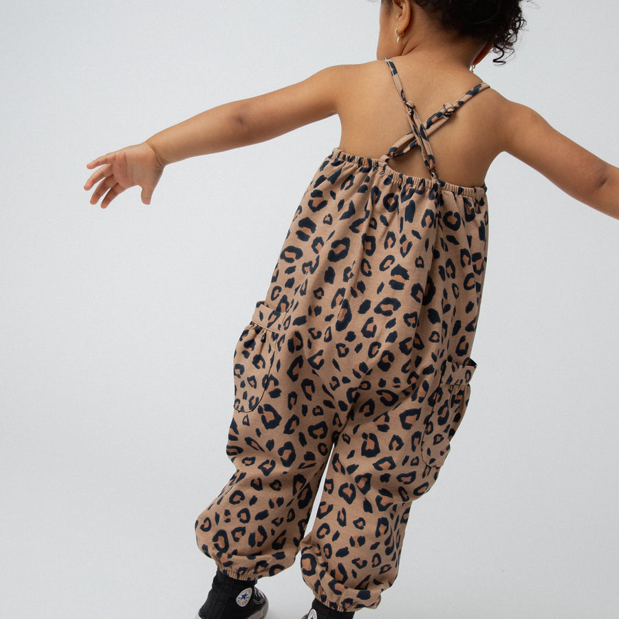 Strappy Jumper - 'Leopard'