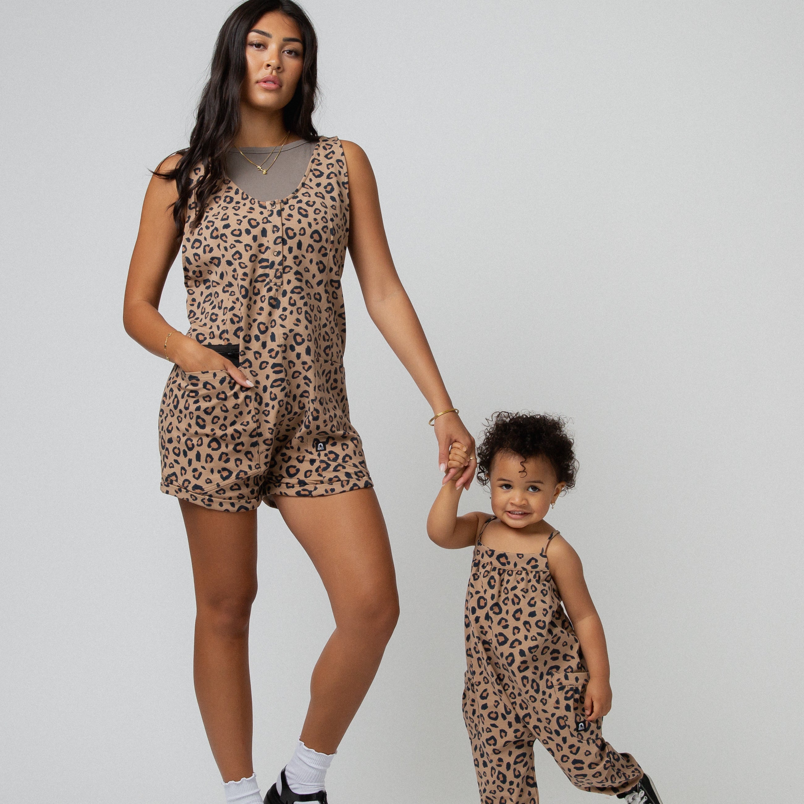 Strappy Jumper - 'Leopard'
