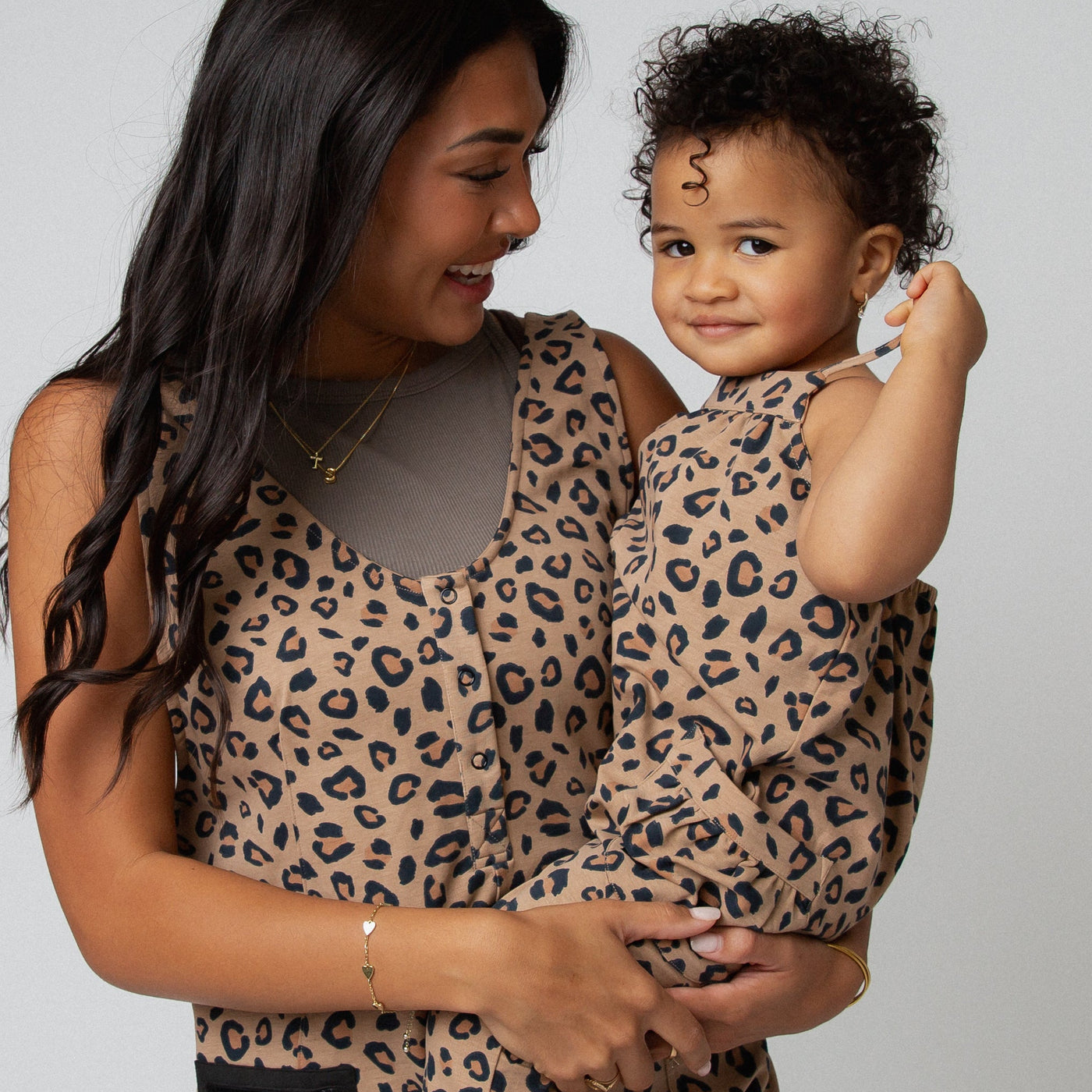 Strappy Jumper - 'Leopard'