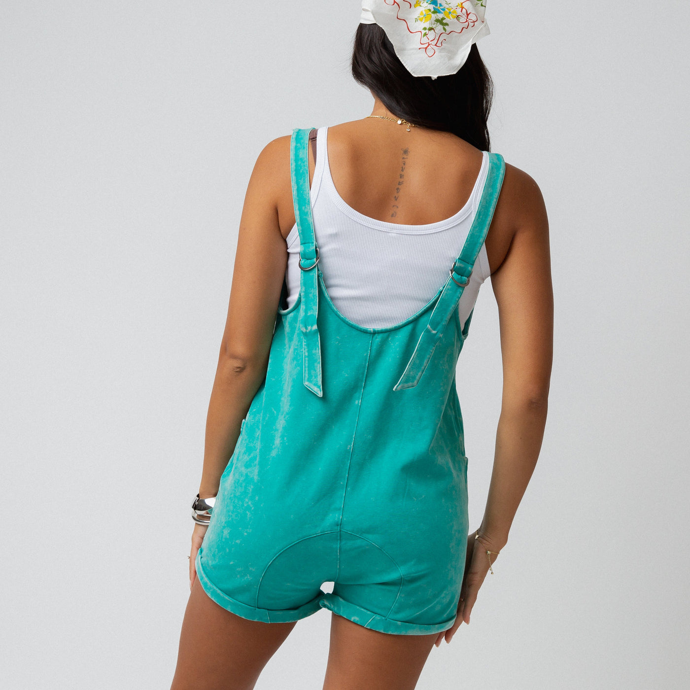 The Shortie - Washed Teal