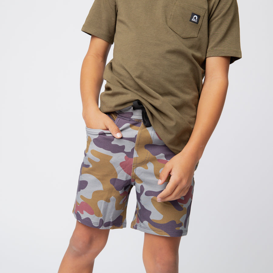 Kids Shorts - Camo