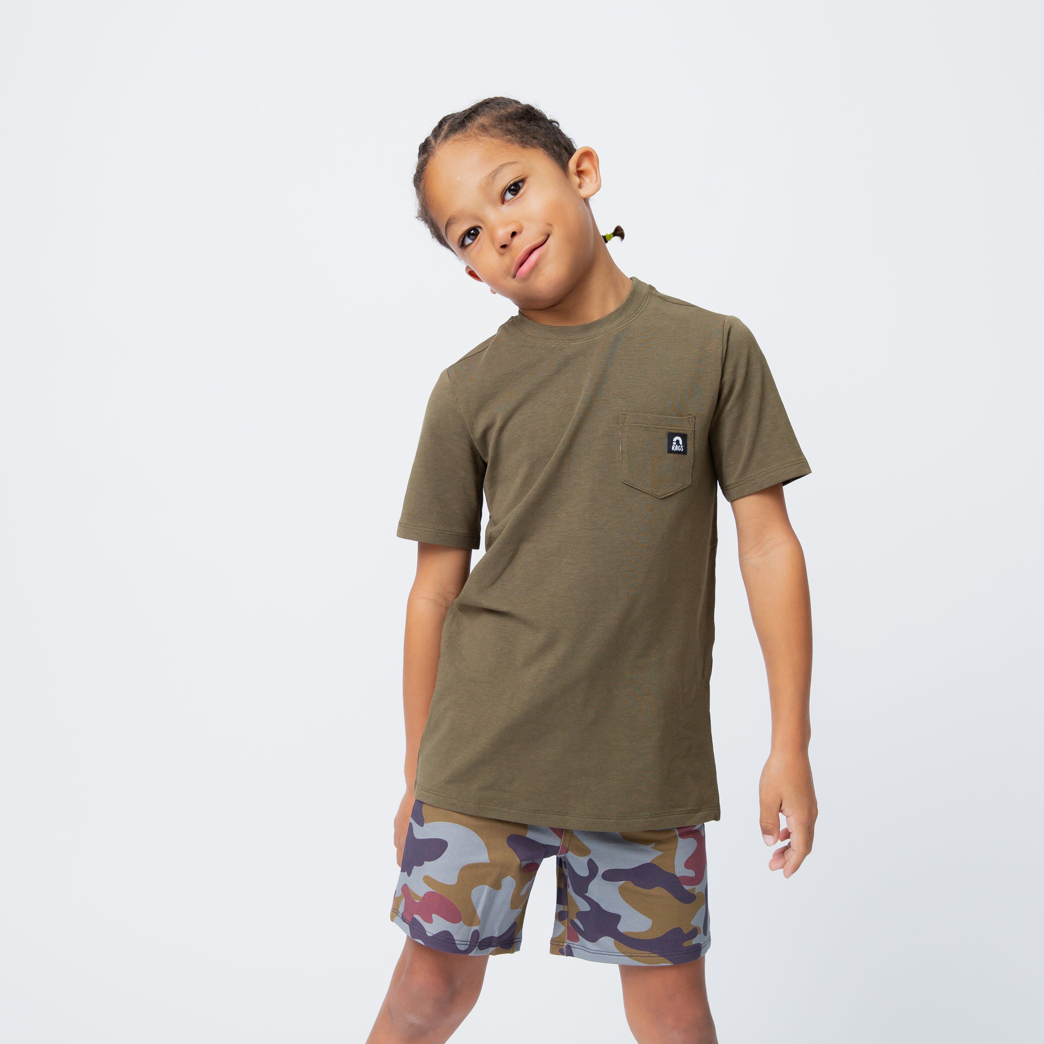 Essentials Short Sleeve Tee - Olive