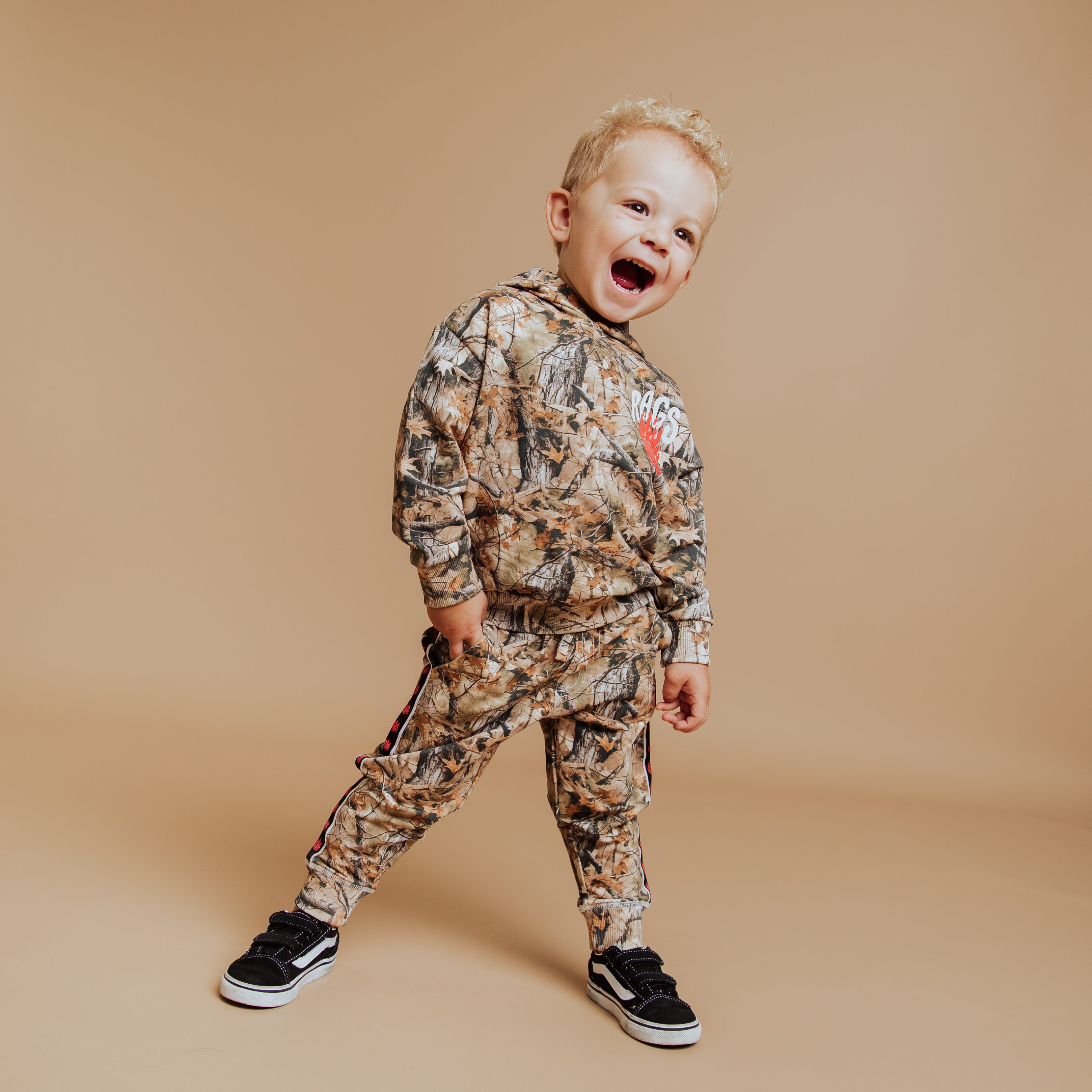 Kids Hoodie - Camo