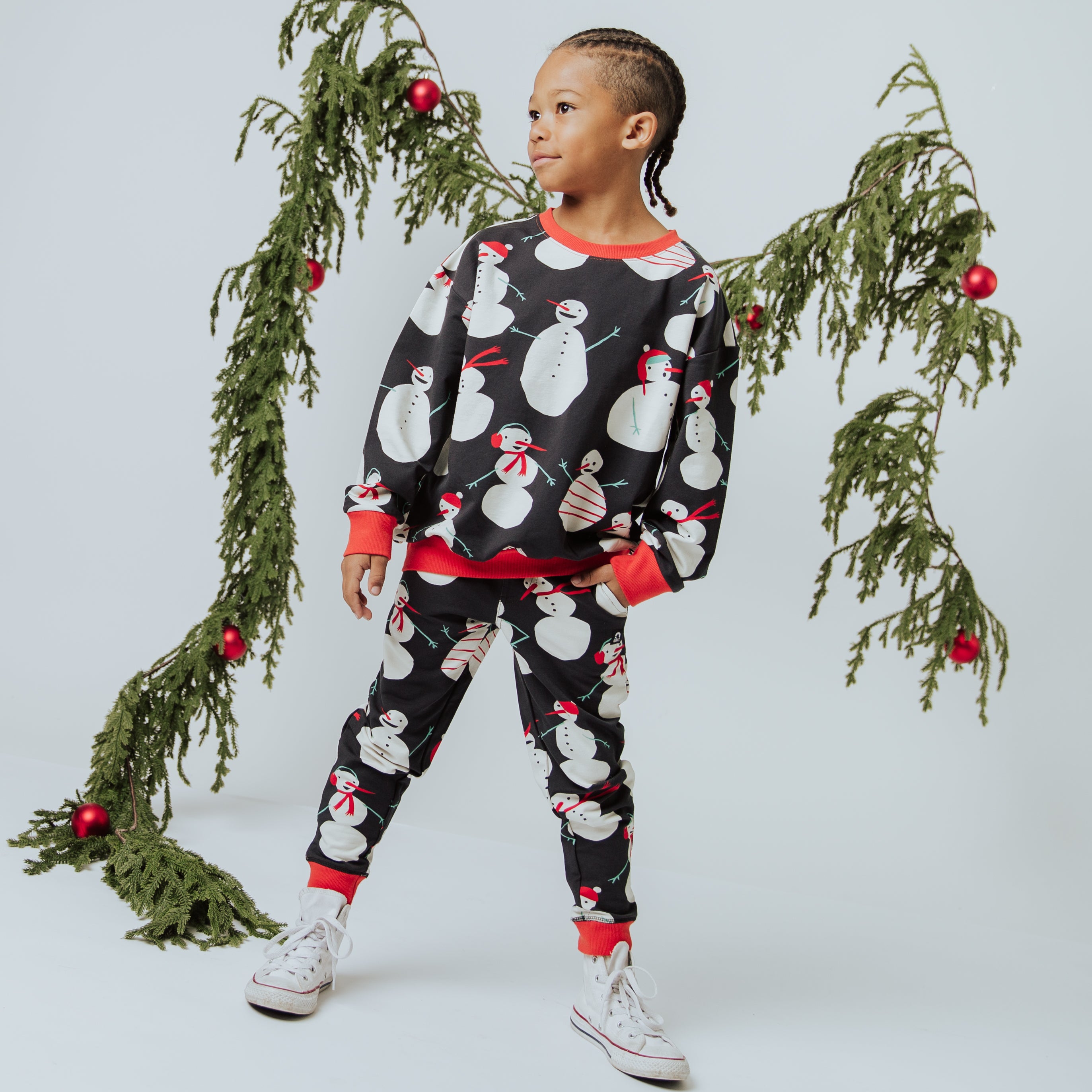 Kids Crewneck - Snowmen