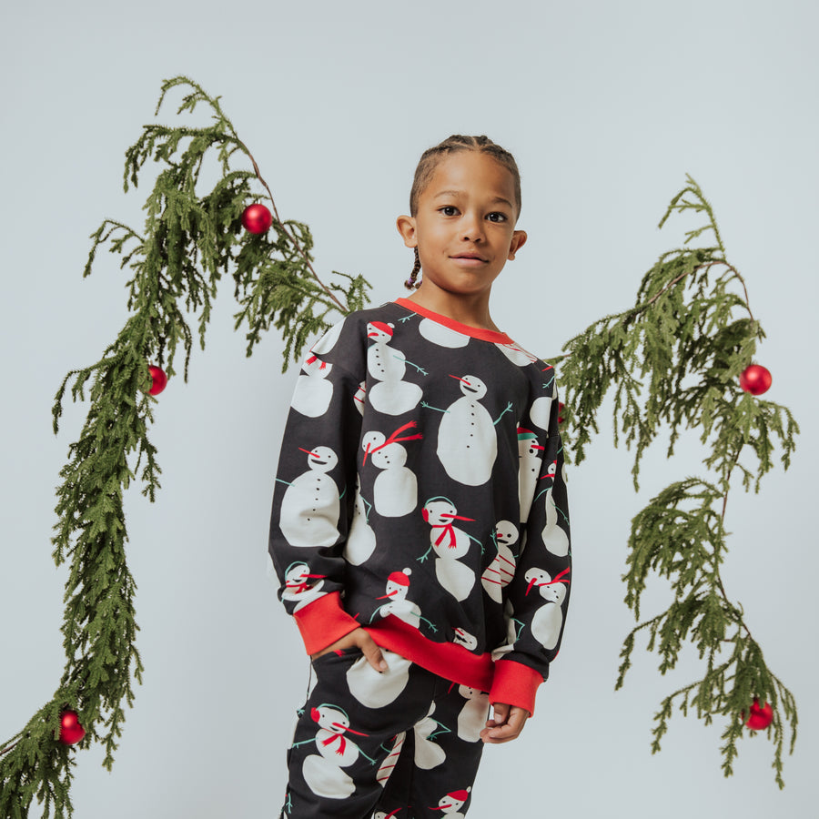 Kids Crewneck - Snowmen